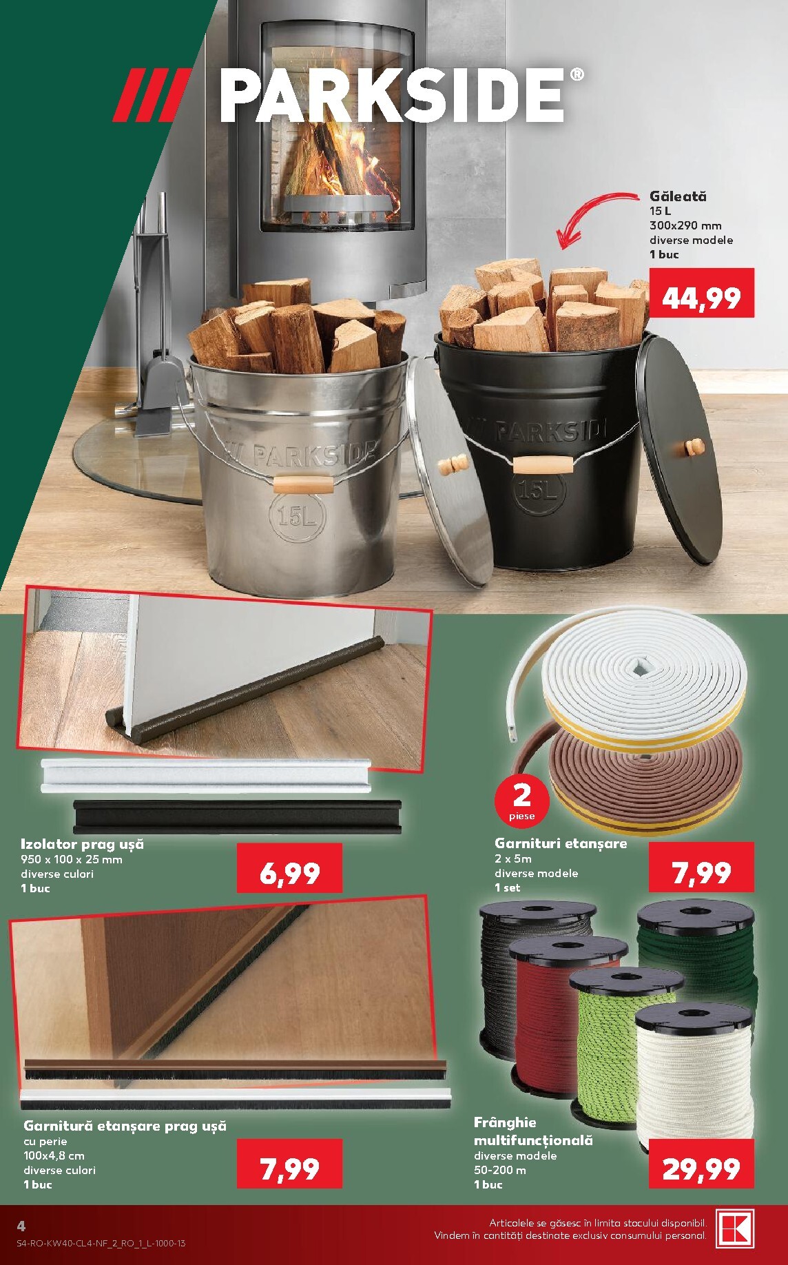 kaufland - Kaufland - Nonfood pliante pentru săptămâna viitoare de la miercuri 30.09.2026 până la marți 06.10.2026 - page: 4