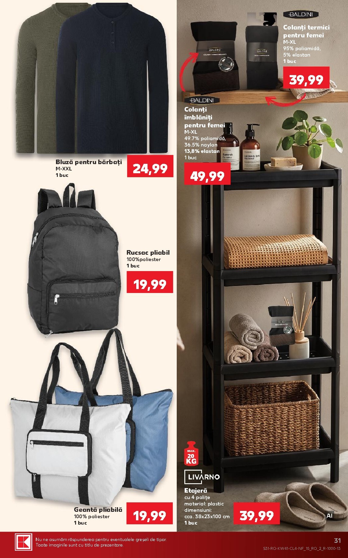 kaufland - Kaufland pliante pentru săptămâna viitoare de la miercuri 07.10.2026 până la marți 13.10.2026 - page: 31