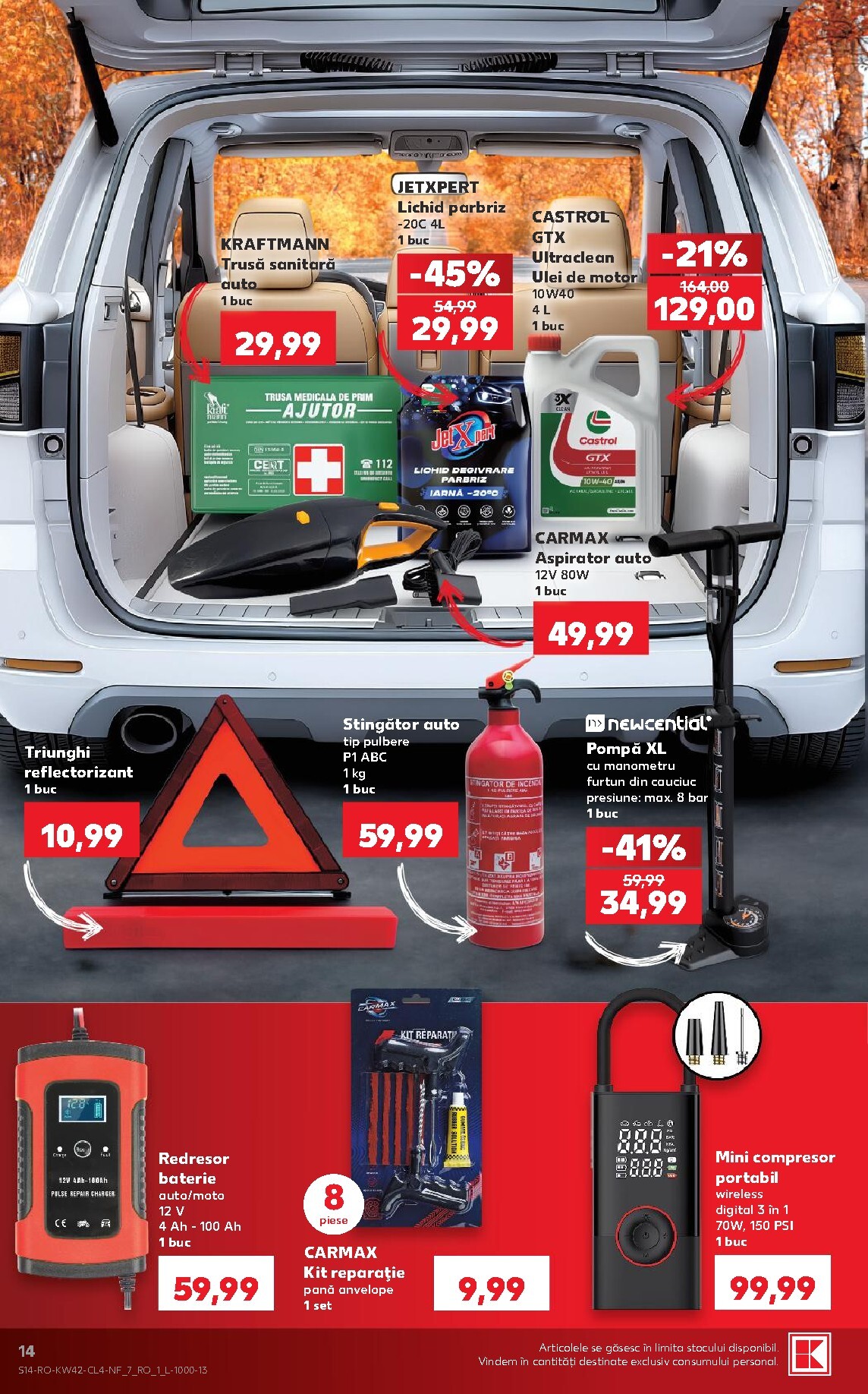 kaufland - Kaufland - Parkside pliante pentru săptămâna viitoare de la miercuri 14.10.2026 până la marți 20.10.2026 - page: 14
