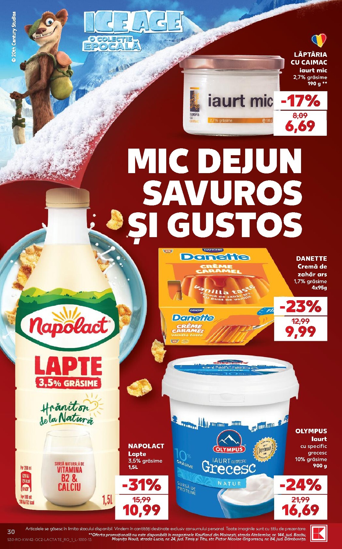 kaufland - Kaufland pliante pentru săptămâna viitoare de la miercuri 14.10.2026 până la marți 20.10.2026 - page: 30