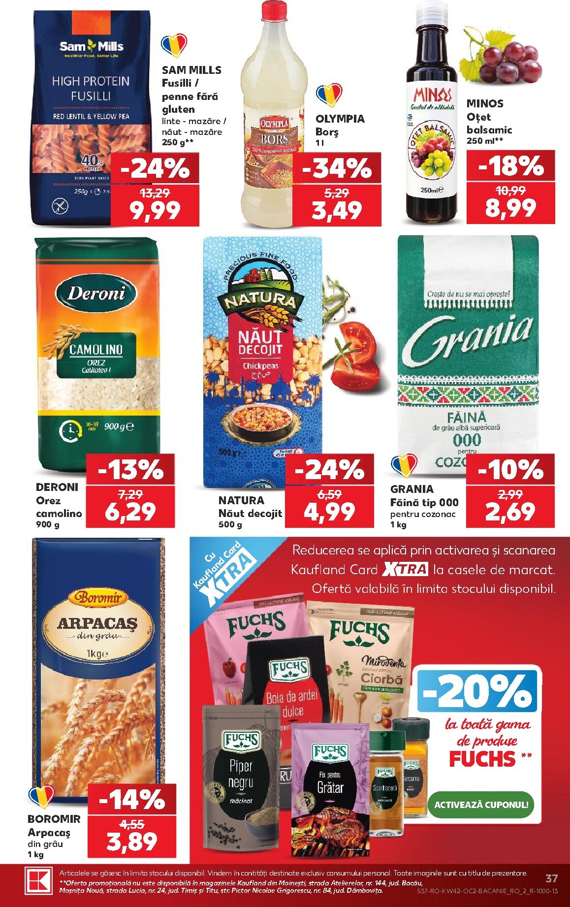 kaufland - Kaufland pliante pentru săptămâna viitoare de la miercuri 14.10.2026 până la marți 20.10.2026 - page: 37