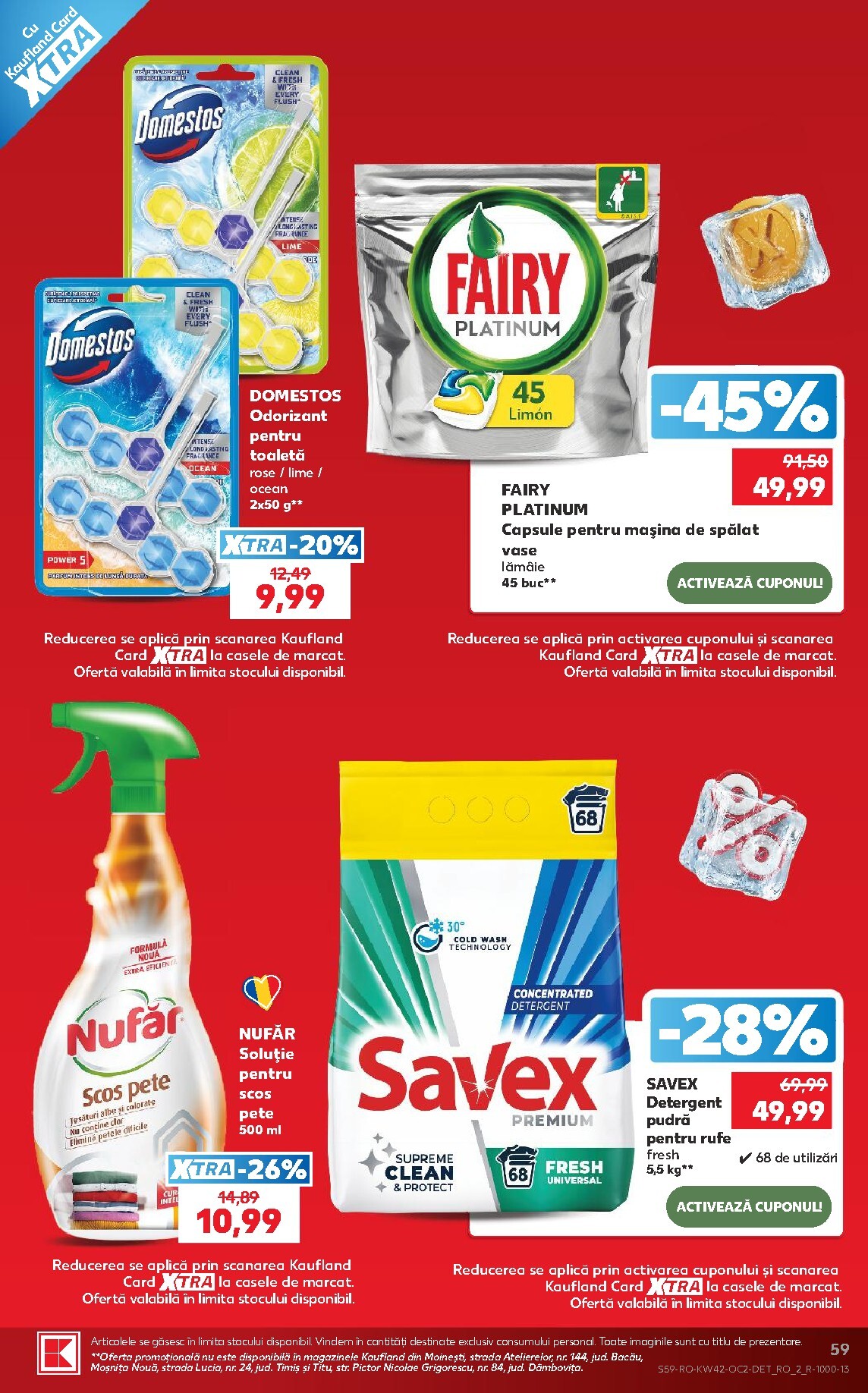 kaufland - Kaufland pliante pentru săptămâna viitoare de la miercuri 14.10.2026 până la marți 20.10.2026 - page: 59