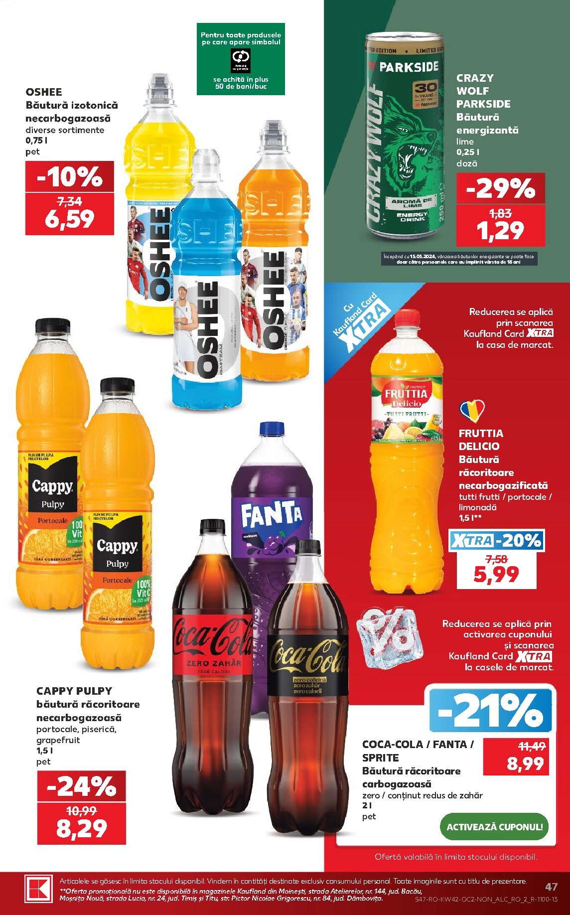 kaufland - Kaufland pliante pentru săptămâna viitoare de la miercuri 14.10.2026 până la marți 20.10.2026 - page: 47