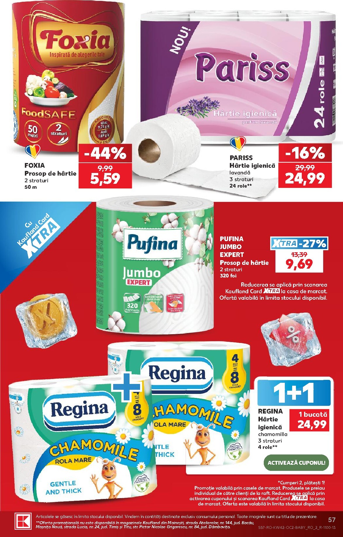 kaufland - Kaufland pliante pentru săptămâna viitoare de la miercuri 14.10.2026 până la marți 20.10.2026 - page: 57