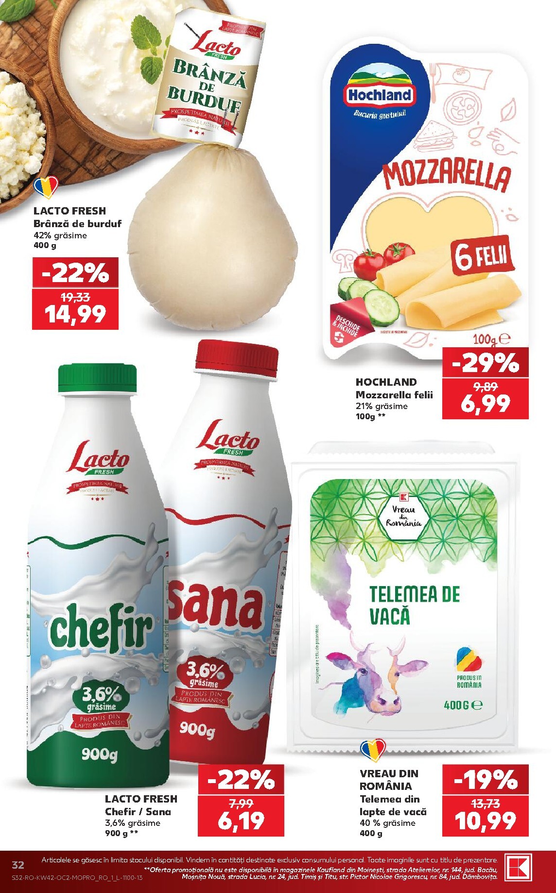 kaufland - Kaufland pliante pentru săptămâna viitoare de la miercuri 14.10.2026 până la marți 20.10.2026 - page: 32