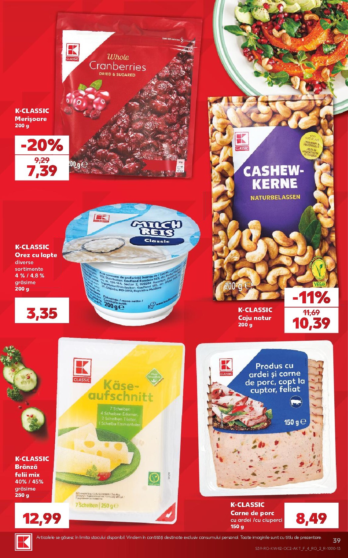 kaufland - Kaufland pliante pentru săptămâna viitoare de la miercuri 14.10.2026 până la marți 20.10.2026 - page: 39