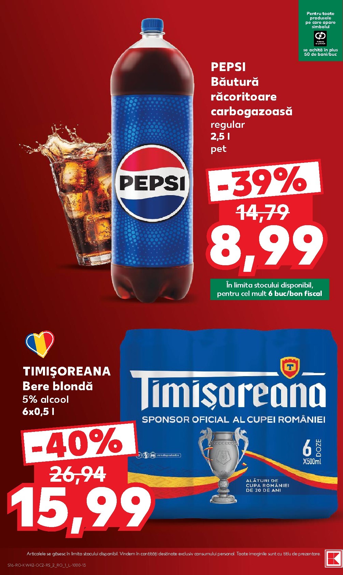 kaufland - Kaufland pliante pentru săptămâna viitoare de la miercuri 14.10.2026 până la marți 20.10.2026 - page: 16