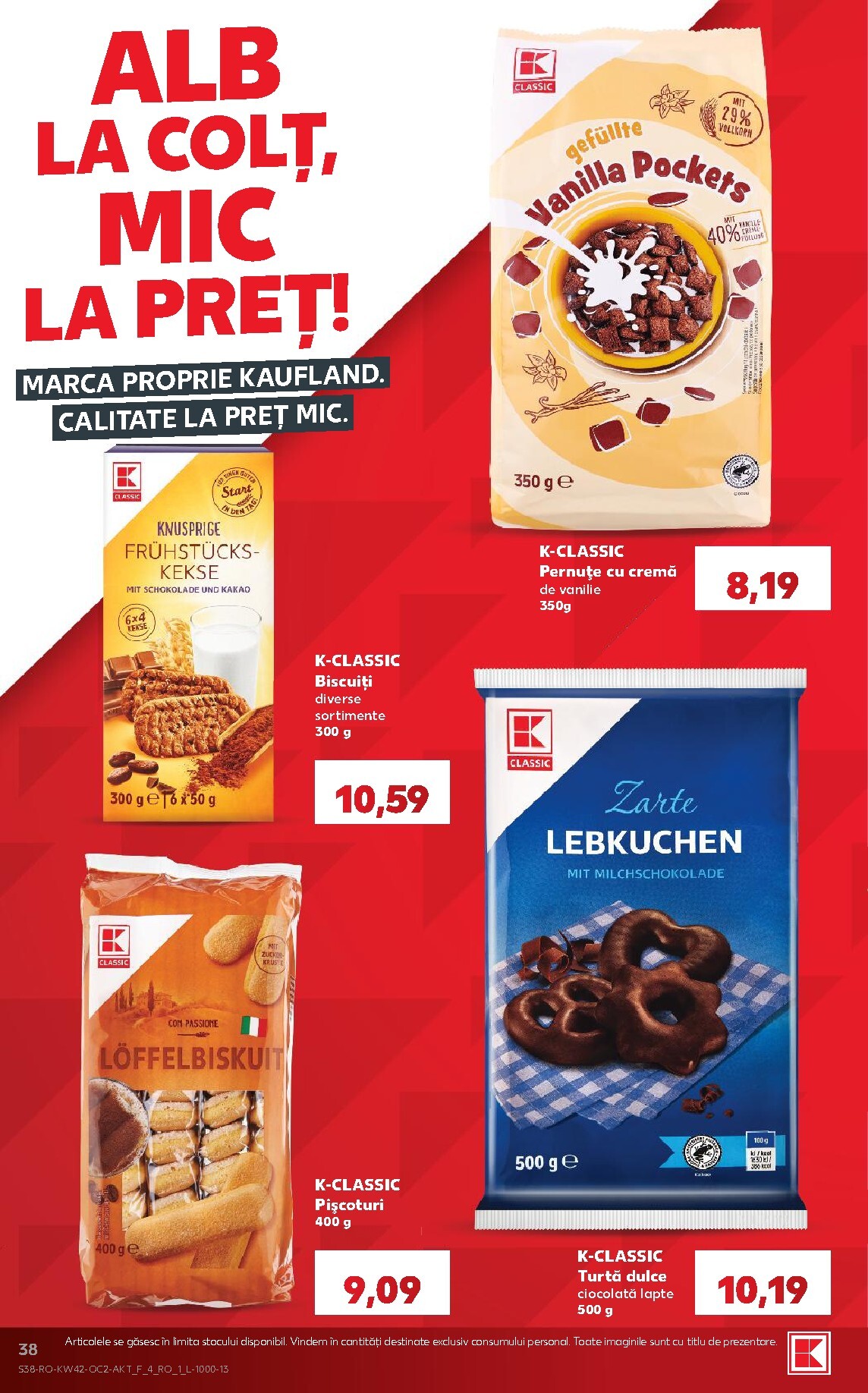 kaufland - Kaufland pliante pentru săptămâna viitoare de la miercuri 14.10.2026 până la marți 20.10.2026 - page: 38