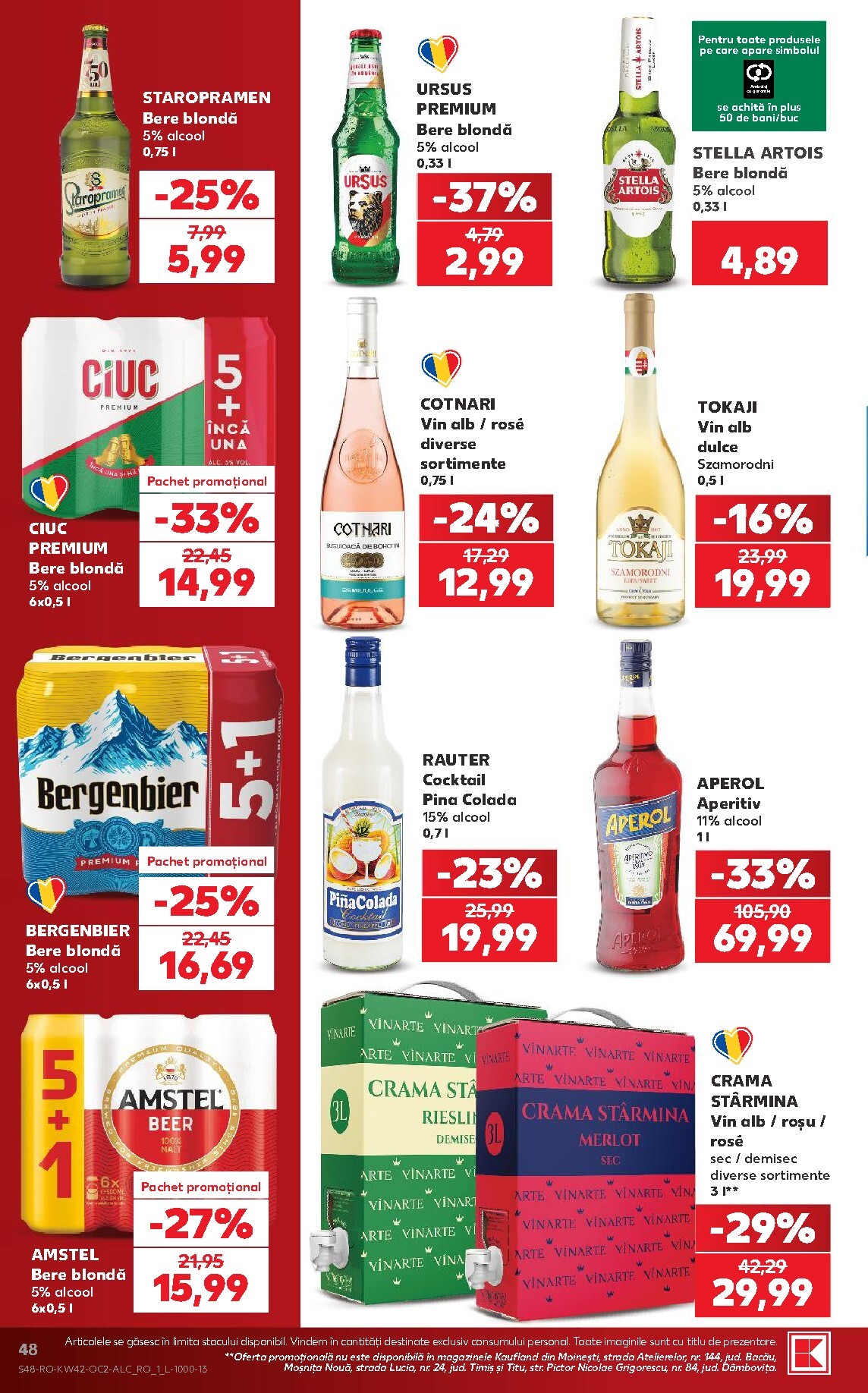 kaufland - Kaufland pliante pentru săptămâna viitoare de la miercuri 14.10.2026 până la marți 20.10.2026 - page: 48