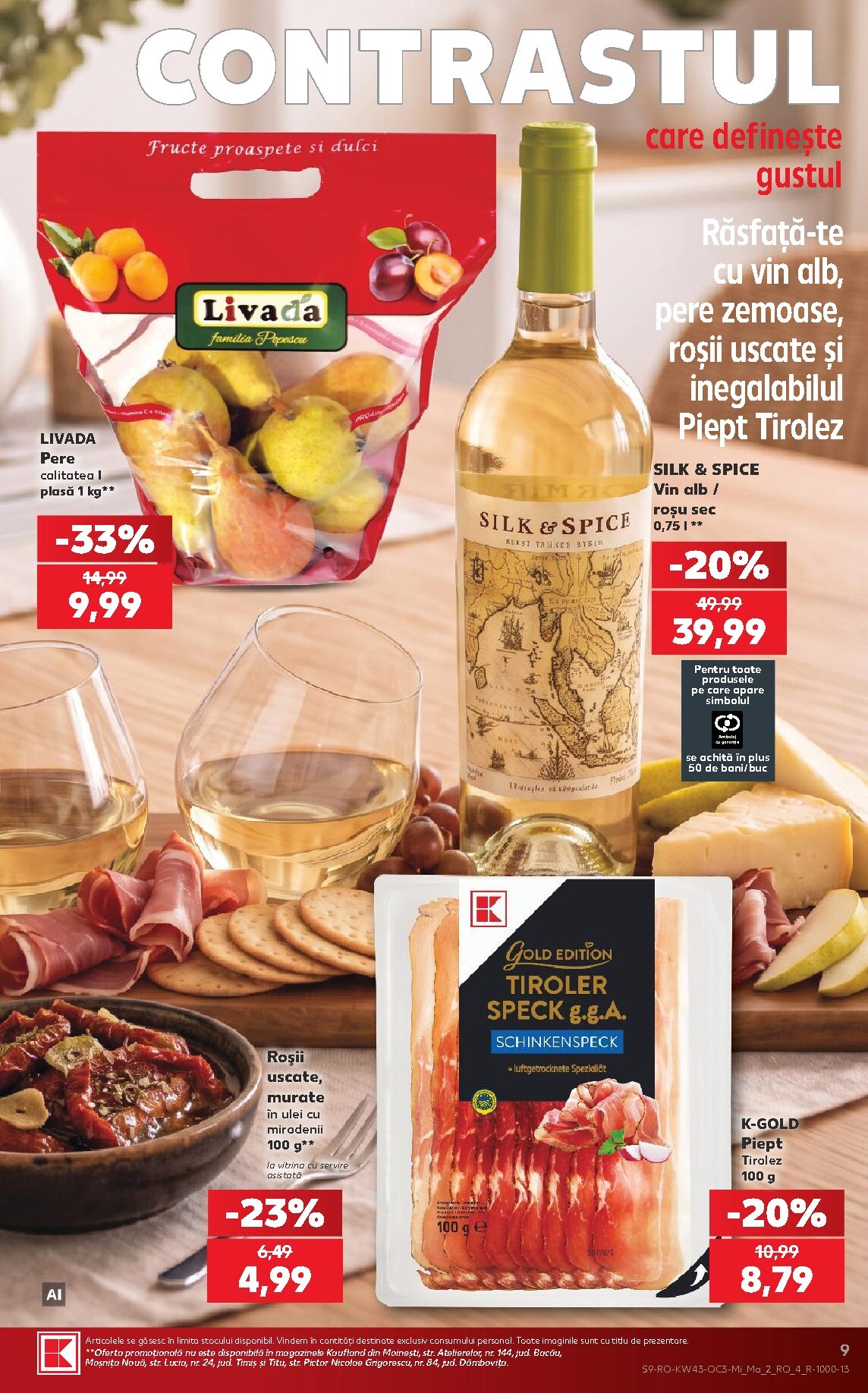 kaufland - Kaufland - Ieftin si bun pliante pentru săptămâna viitoare de la miercuri 21.10.2026 până la marți 27.10.2026 - page: 9