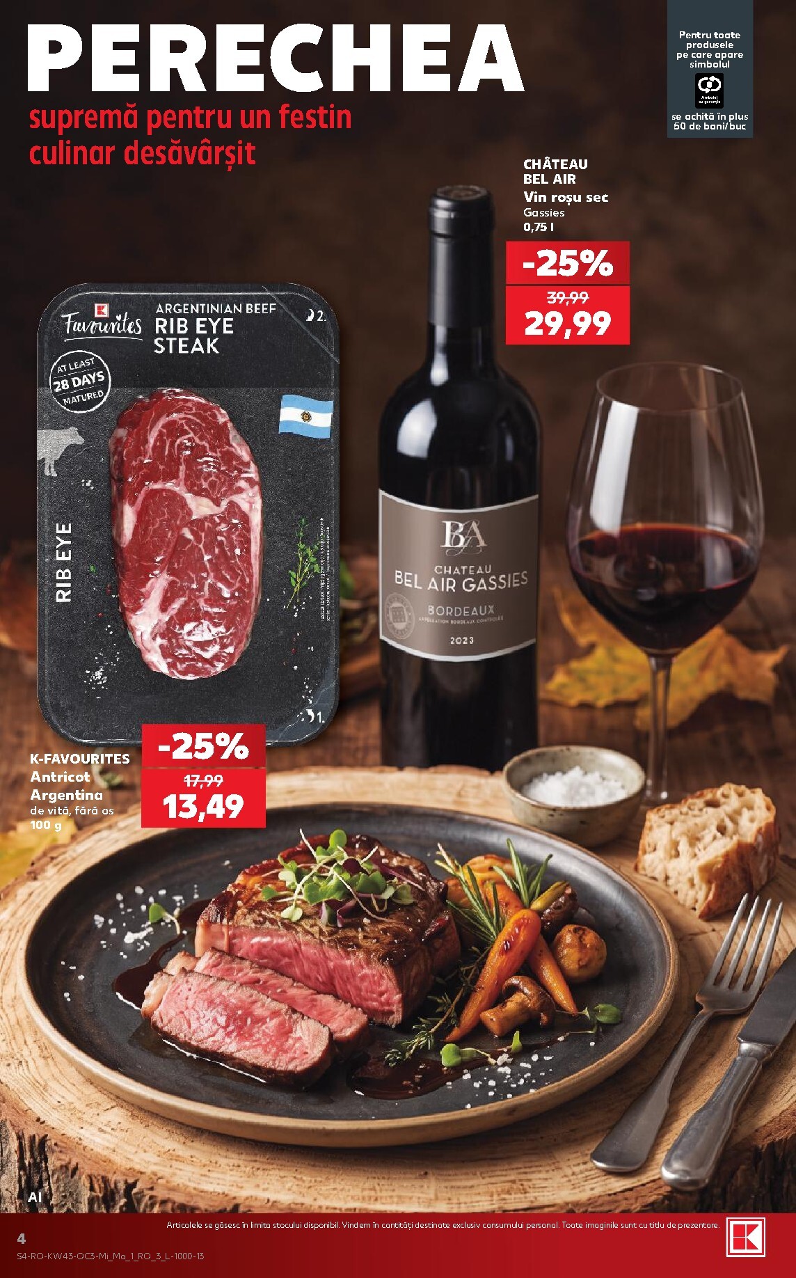 kaufland - Kaufland - Ieftin si bun pliante pentru săptămâna viitoare de la miercuri 21.10.2026 până la marți 27.10.2026 - page: 4
