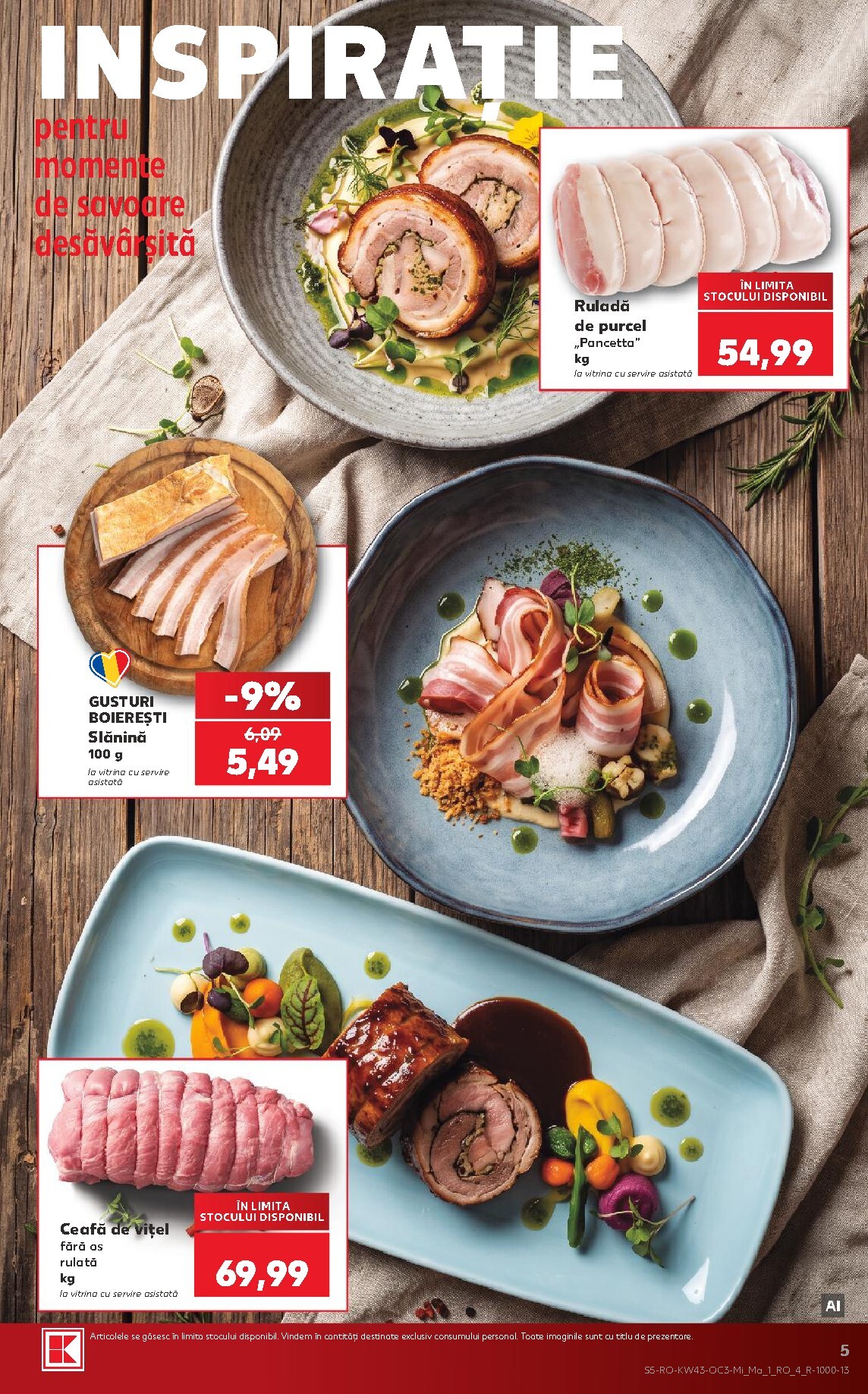 kaufland - Kaufland - Ieftin si bun pliante pentru săptămâna viitoare de la miercuri 21.10.2026 până la marți 27.10.2026 - page: 5