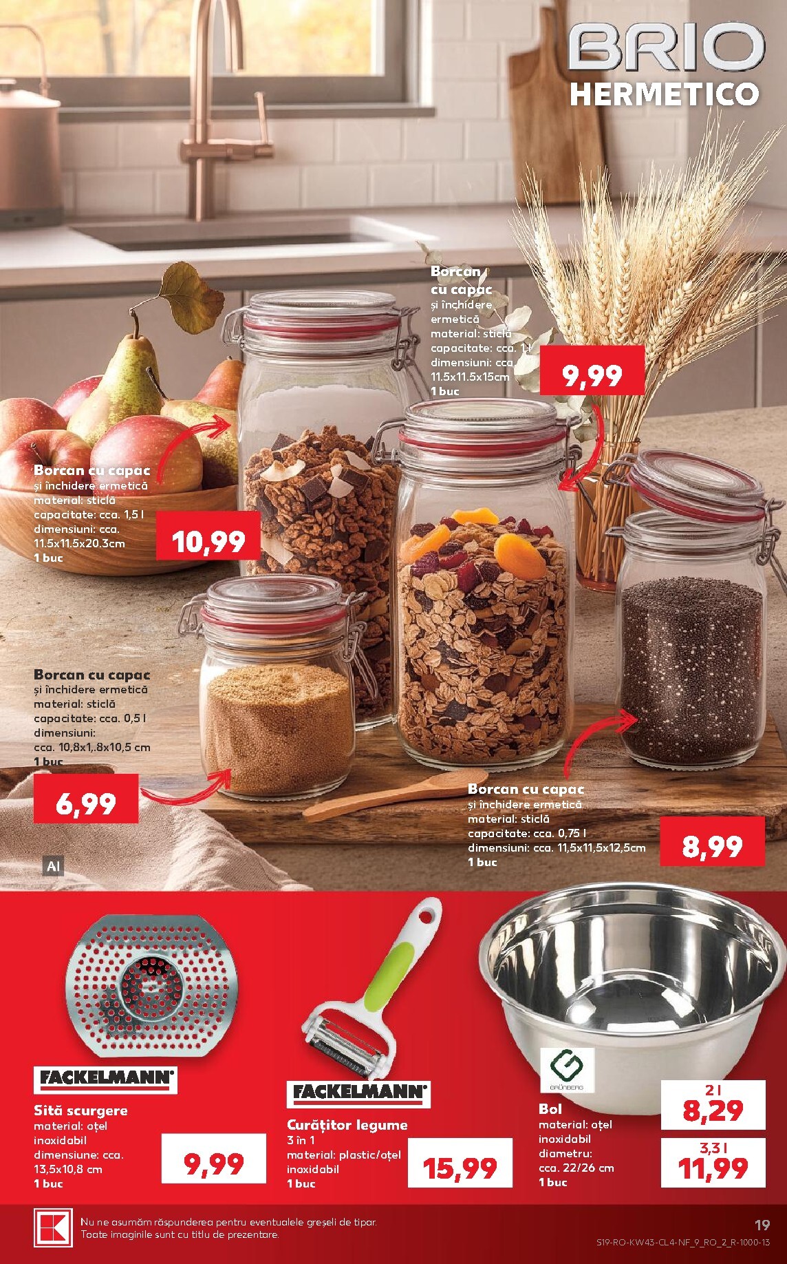 kaufland - Kaufland pliante pentru săptămâna viitoare de la miercuri 21.10.2026 până la marți 27.10.2026 - page: 19