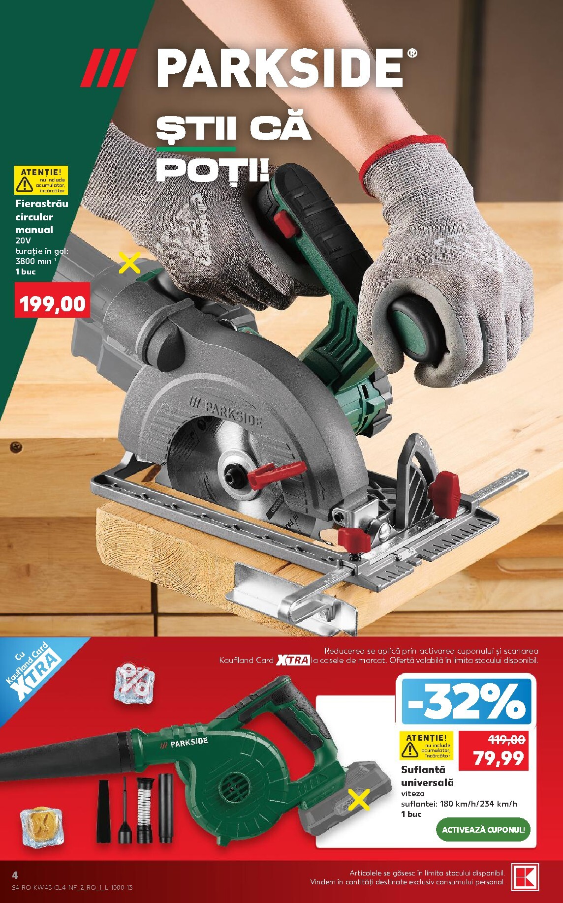 kaufland - Kaufland pliante pentru săptămâna viitoare de la miercuri 21.10.2026 până la marți 27.10.2026 - page: 4