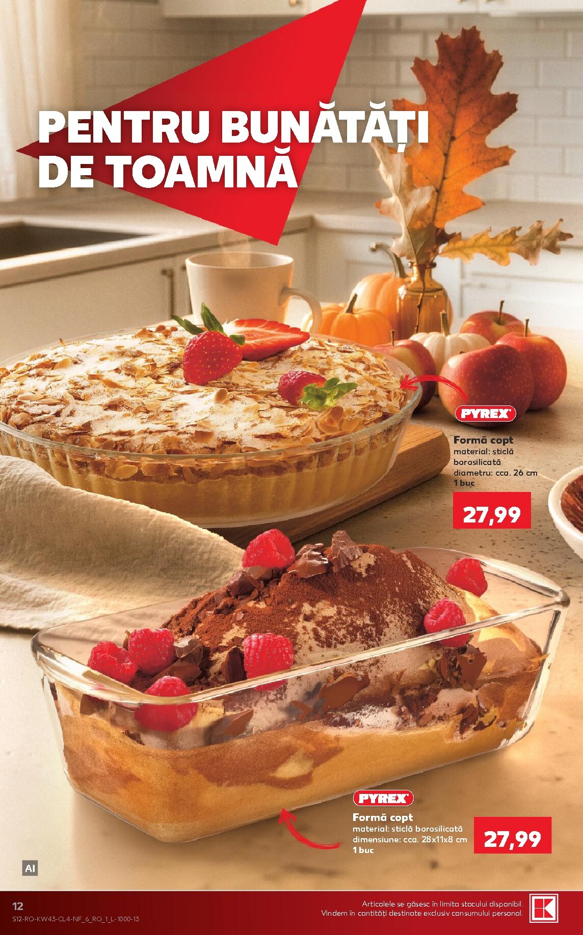 kaufland - Kaufland pliante pentru săptămâna viitoare de la miercuri 21.10.2026 până la marți 27.10.2026 - page: 12