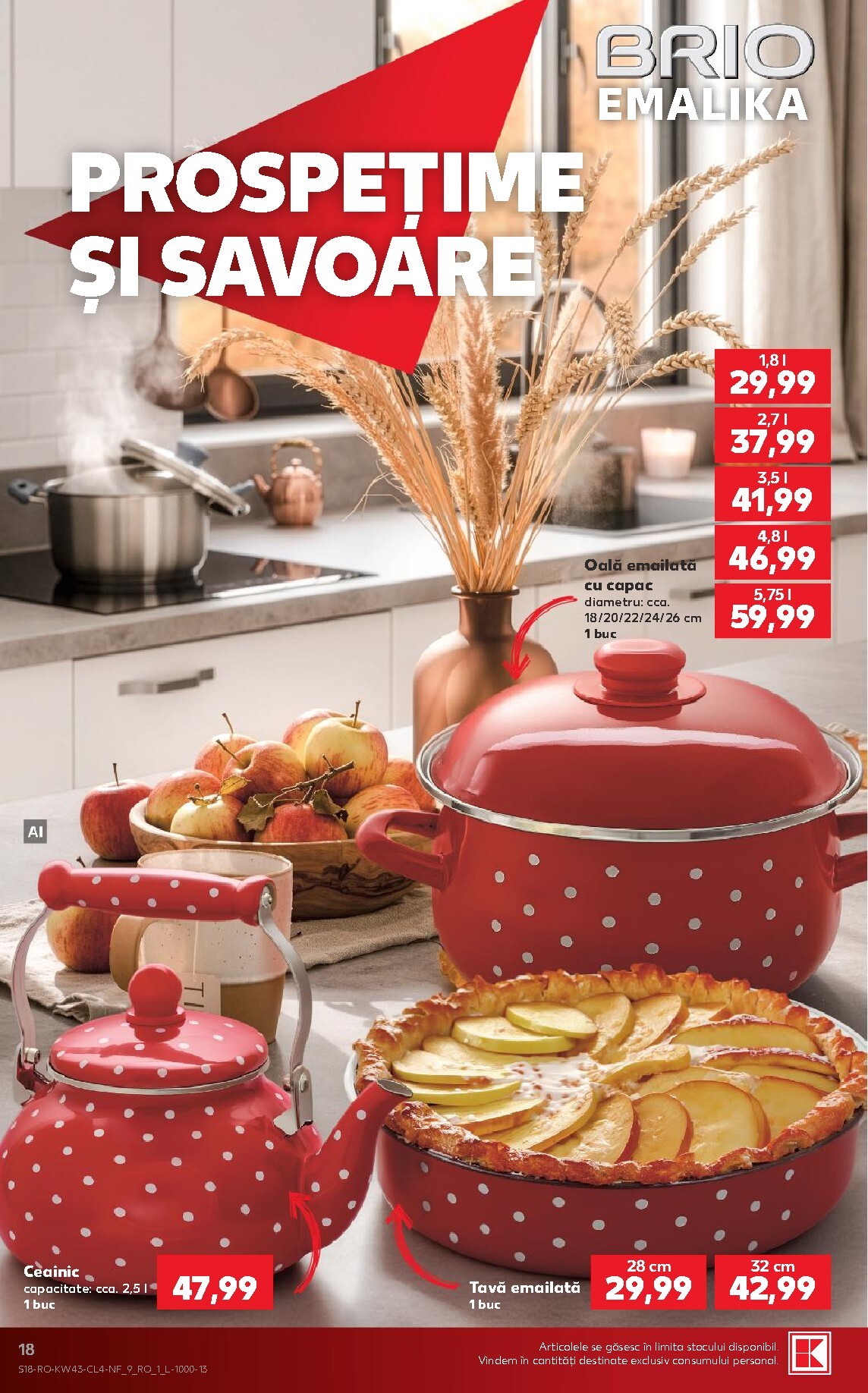 kaufland - Kaufland pliante pentru săptămâna viitoare de la miercuri 21.10.2026 până la marți 27.10.2026 - page: 18