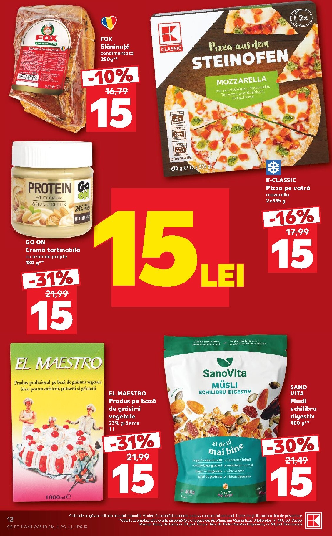 kaufland - Kaufland - Ieftin si bun pliante pentru săptămâna viitoare de la miercuri 28.10.2026 până la marți 03.11.2026 - page: 12