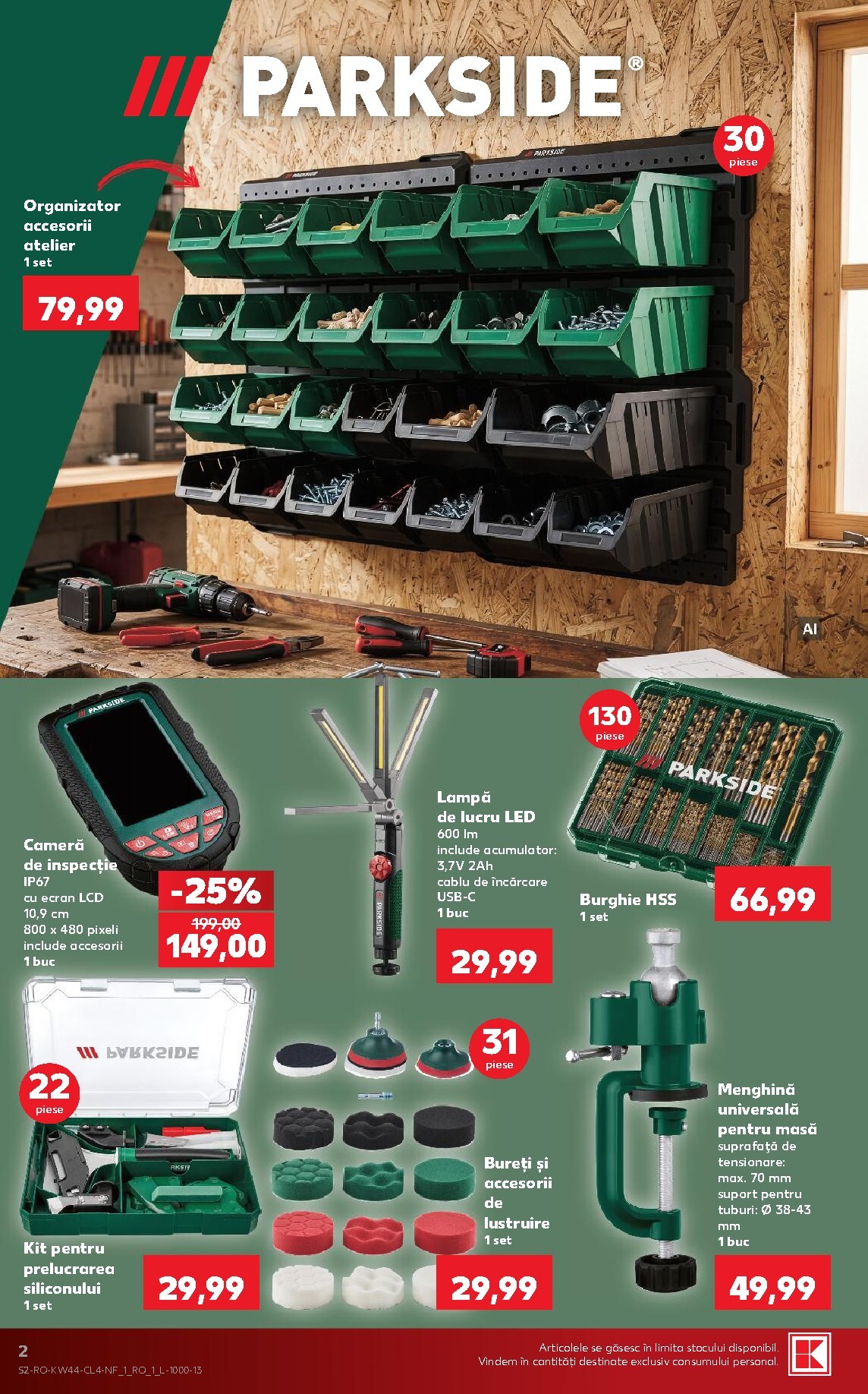 kaufland - Kaufland - Nonfood pliante pentru săptămâna viitoare de la miercuri 28.10.2026 până la marți 03.11.2026 - page: 2