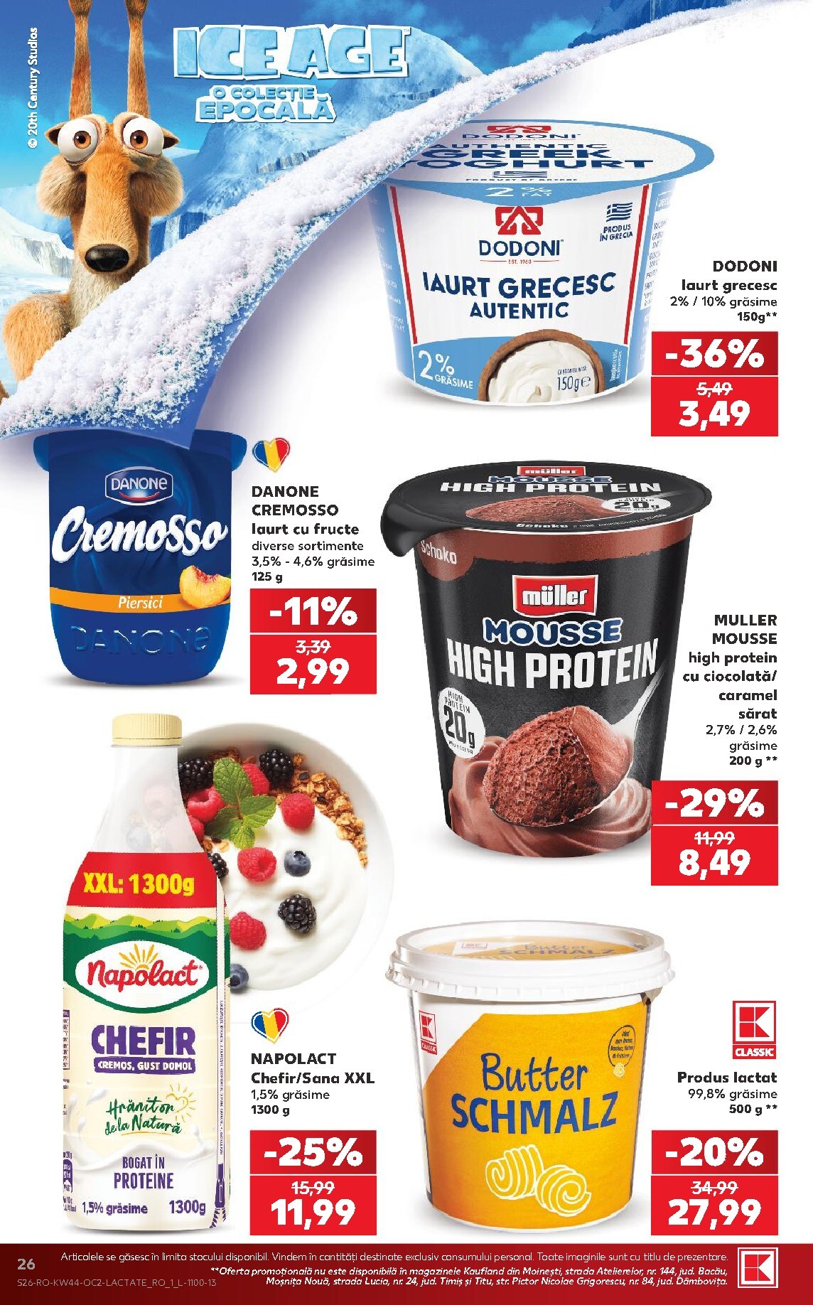 kaufland - Kaufland pliante pentru săptămâna viitoare de la miercuri 28.10.2026 până la marți 03.11.2026 - page: 26