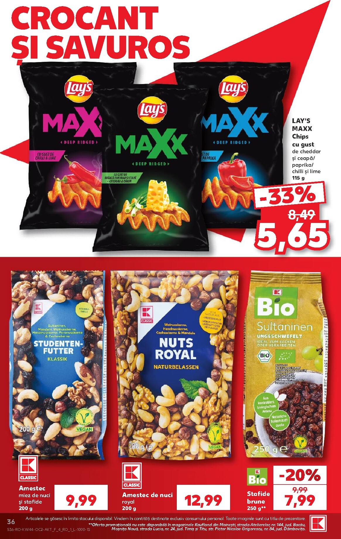 kaufland - Kaufland pliante pentru săptămâna viitoare de la miercuri 28.10.2026 până la marți 03.11.2026 - page: 36