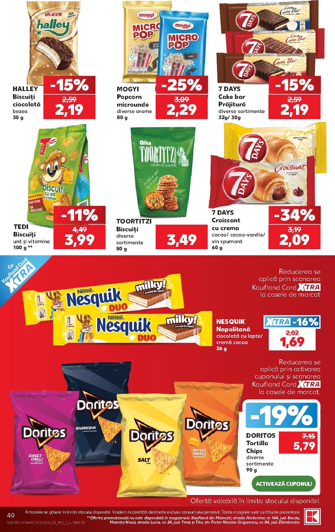 kaufland - Kaufland pliante pentru săptămâna viitoare de la miercuri 28.10.2026 până la marți 03.11.2026 - page: 40