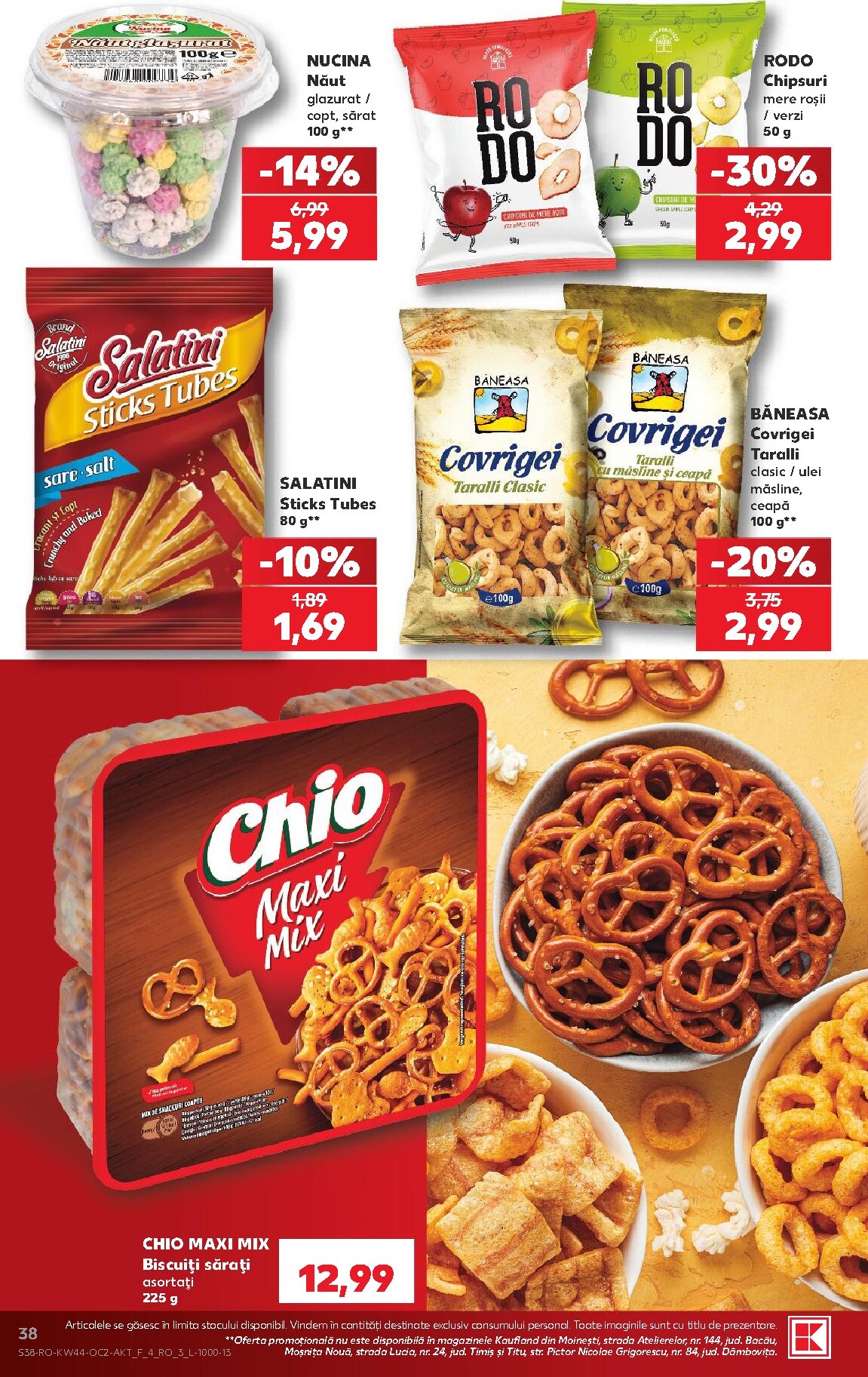 kaufland - Kaufland pliante pentru săptămâna viitoare de la miercuri 28.10.2026 până la marți 03.11.2026 - page: 38