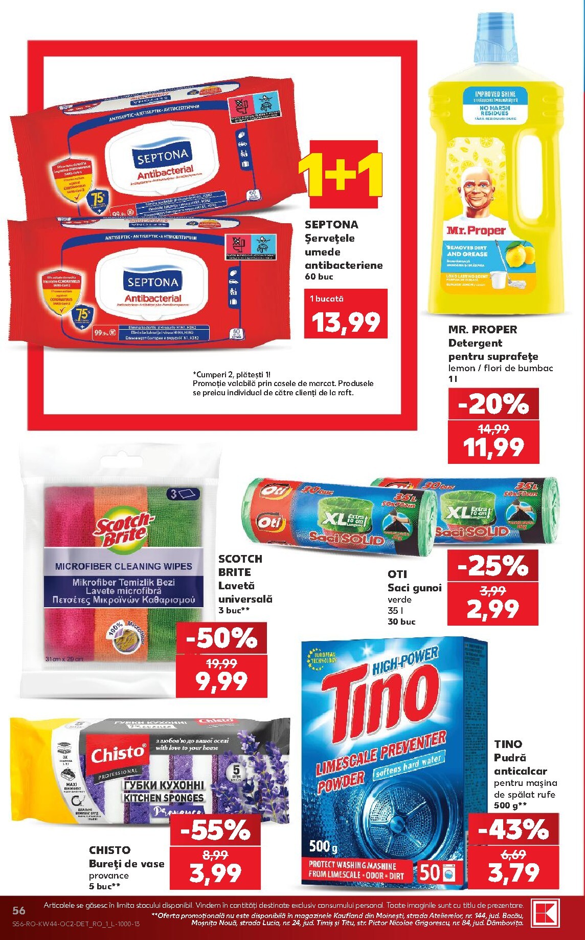 kaufland - Kaufland pliante pentru săptămâna viitoare de la miercuri 28.10.2026 până la marți 03.11.2026 - page: 56