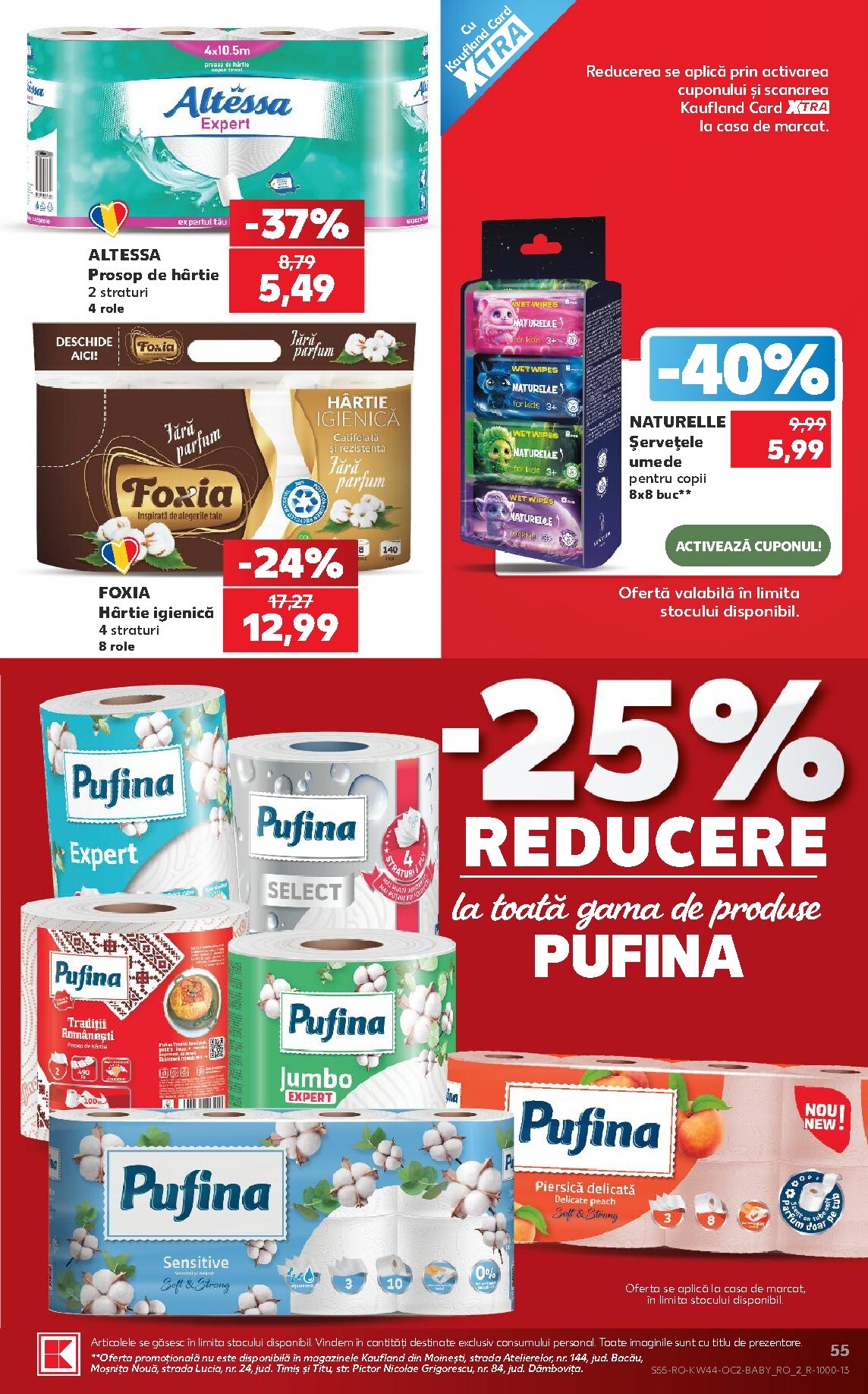 kaufland - Kaufland pliante pentru săptămâna viitoare de la miercuri 28.10.2026 până la marți 03.11.2026 - page: 55