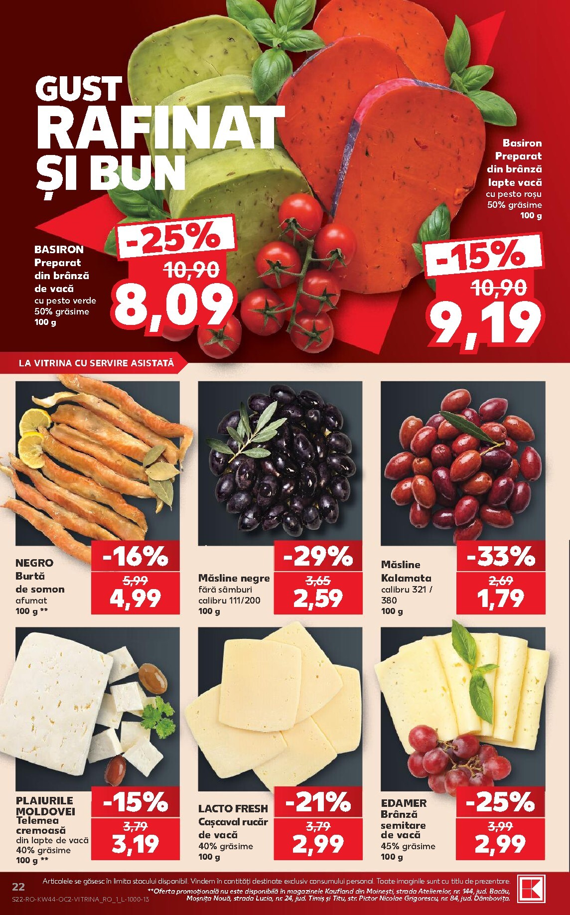 kaufland - Kaufland pliante pentru săptămâna viitoare de la miercuri 28.10.2026 până la marți 03.11.2026 - page: 22