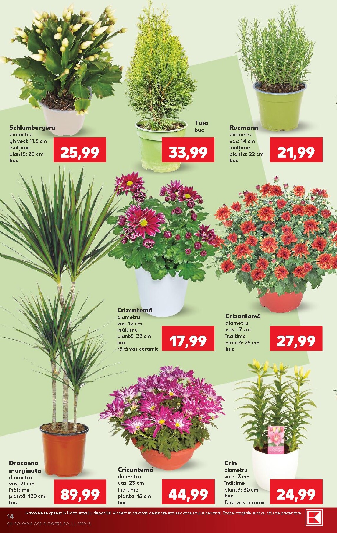 kaufland - Kaufland pliante pentru săptămâna viitoare de la miercuri 28.10.2026 până la marți 03.11.2026 - page: 14