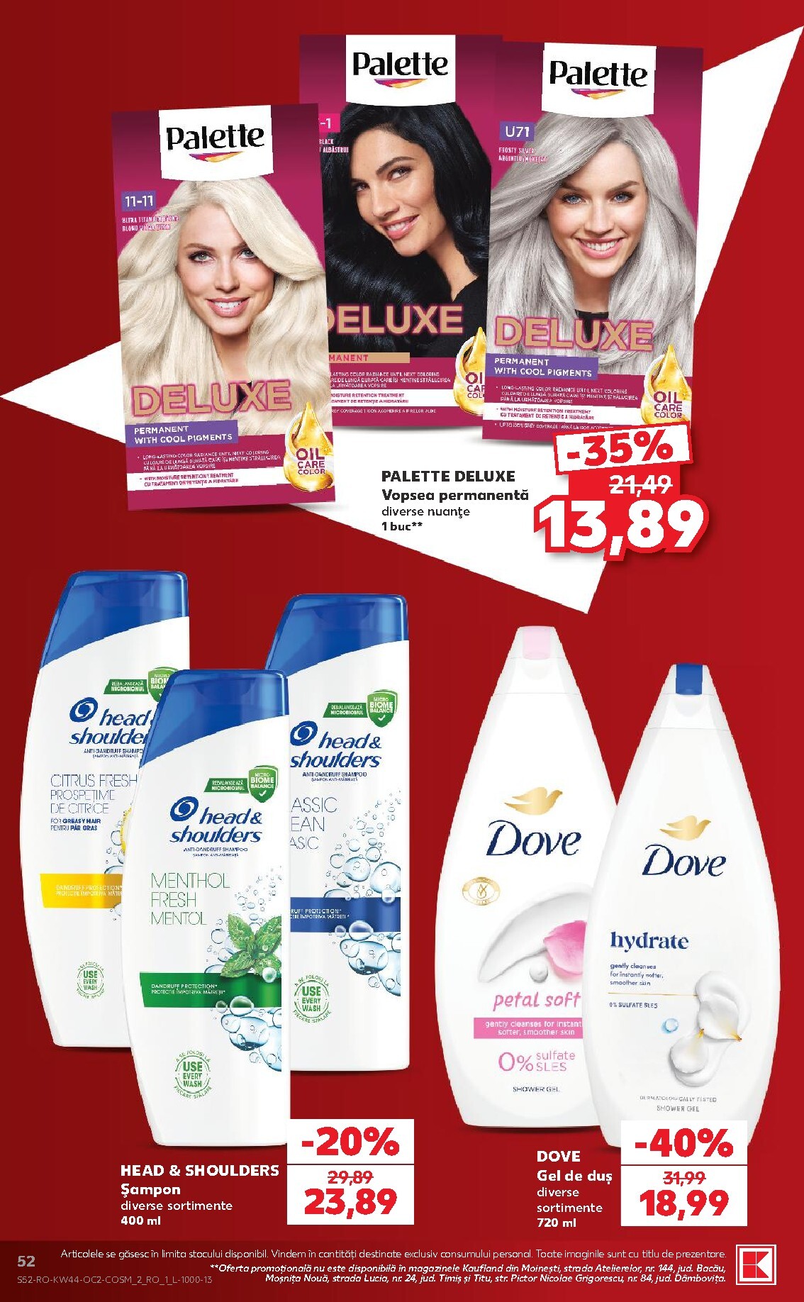 kaufland - Kaufland pliante pentru săptămâna viitoare de la miercuri 28.10.2026 până la marți 03.11.2026 - page: 52