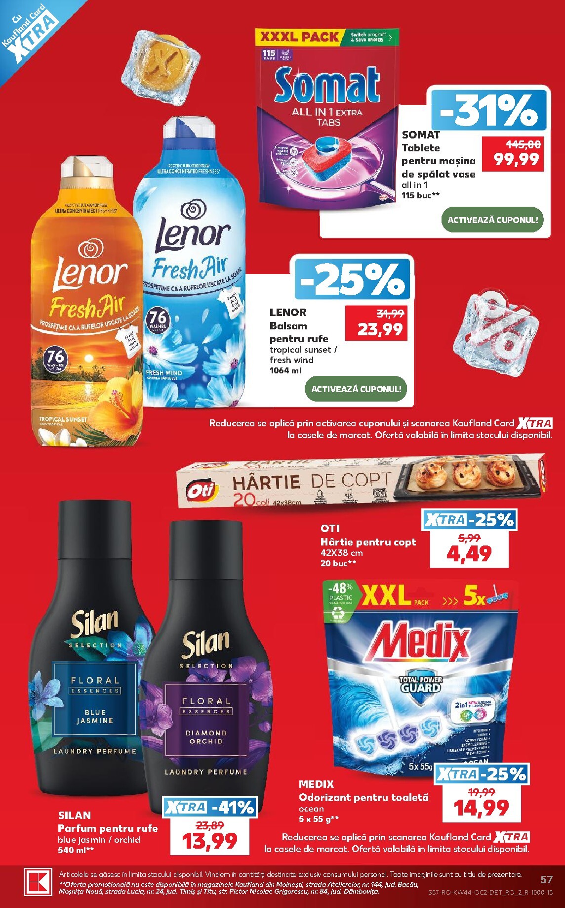 kaufland - Kaufland pliante pentru săptămâna viitoare de la miercuri 28.10.2026 până la marți 03.11.2026 - page: 57