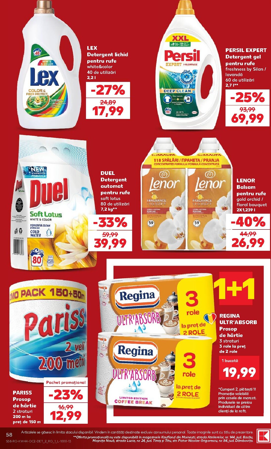 kaufland - Kaufland pliante pentru săptămâna viitoare de la miercuri 28.10.2026 până la marți 03.11.2026 - page: 58