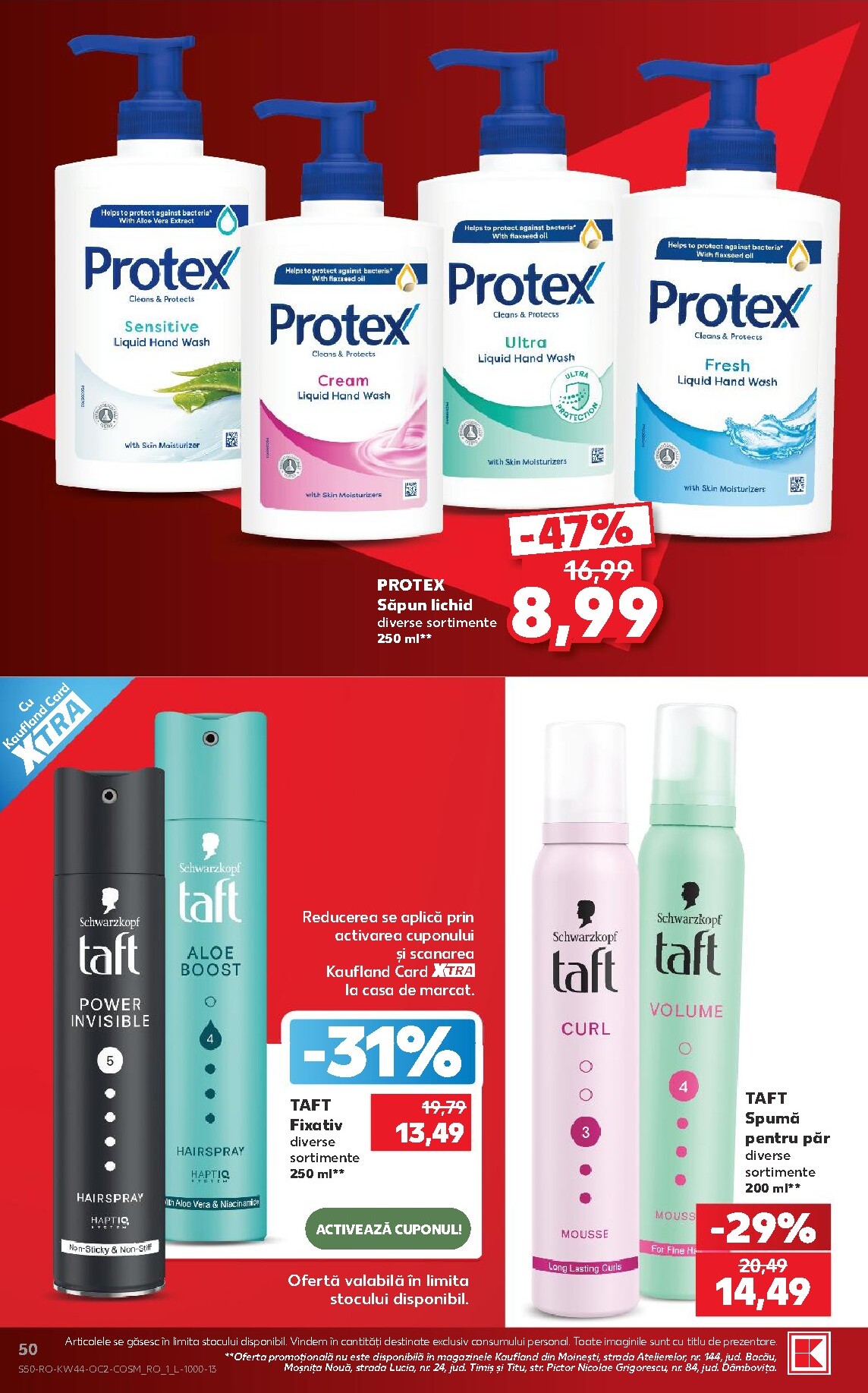kaufland - Kaufland pliante pentru săptămâna viitoare de la miercuri 28.10.2026 până la marți 03.11.2026 - page: 50