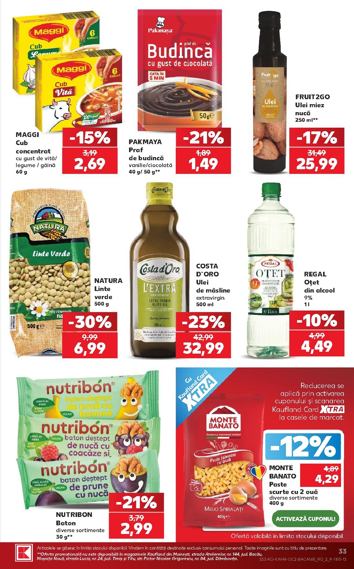 kaufland - Kaufland pliante pentru săptămâna viitoare de la miercuri 28.10.2026 până la marți 03.11.2026 - page: 33