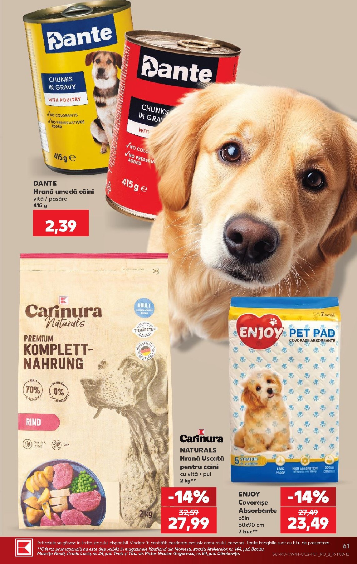 kaufland - Kaufland pliante pentru săptămâna viitoare de la miercuri 28.10.2026 până la marți 03.11.2026 - page: 61