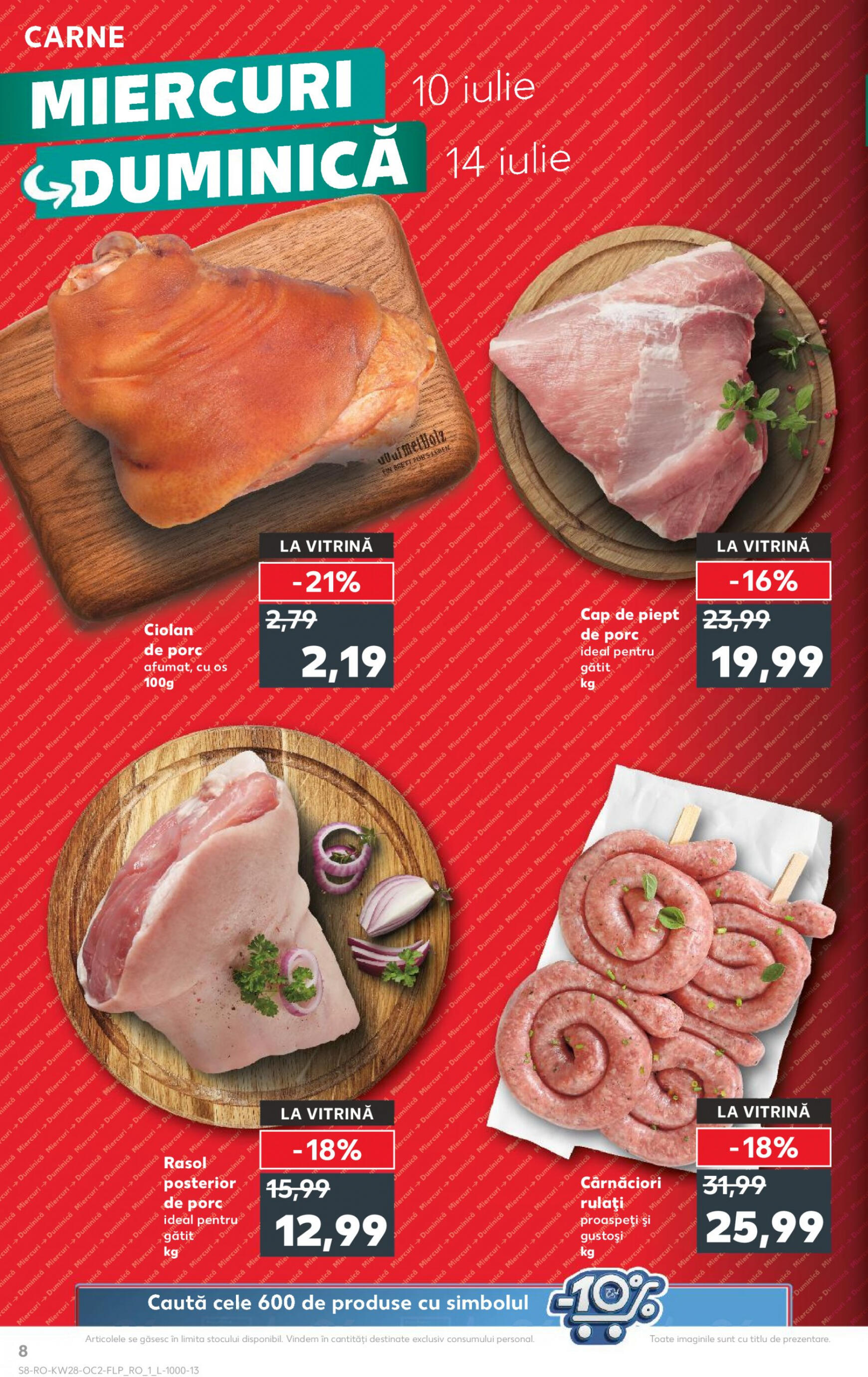 kaufland - Catalog nou Kaufland 10.07. - 16.07. - page: 8