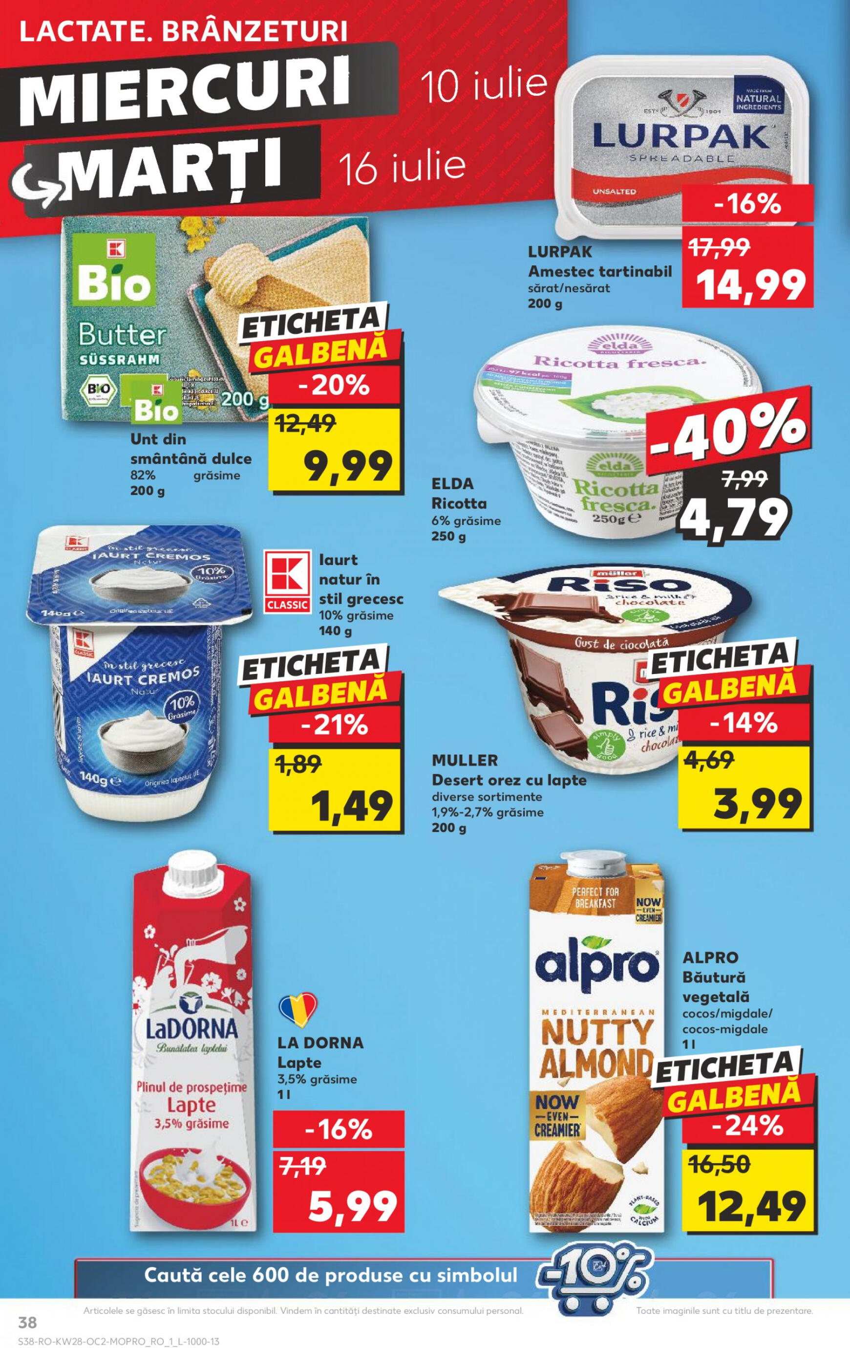 kaufland - Catalog nou Kaufland 10.07. - 16.07. - page: 38