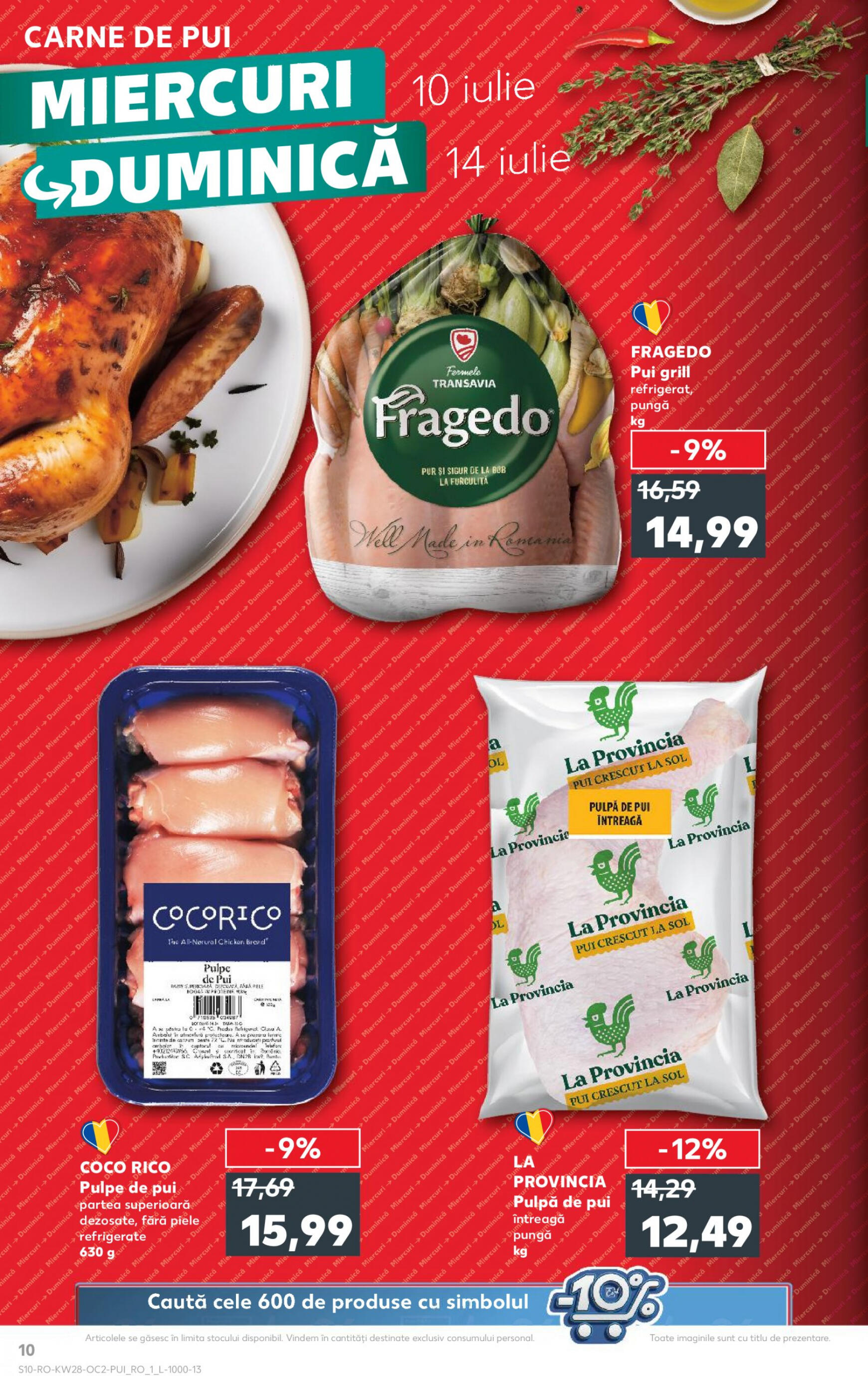 kaufland - Catalog nou Kaufland 10.07. - 16.07. - page: 10