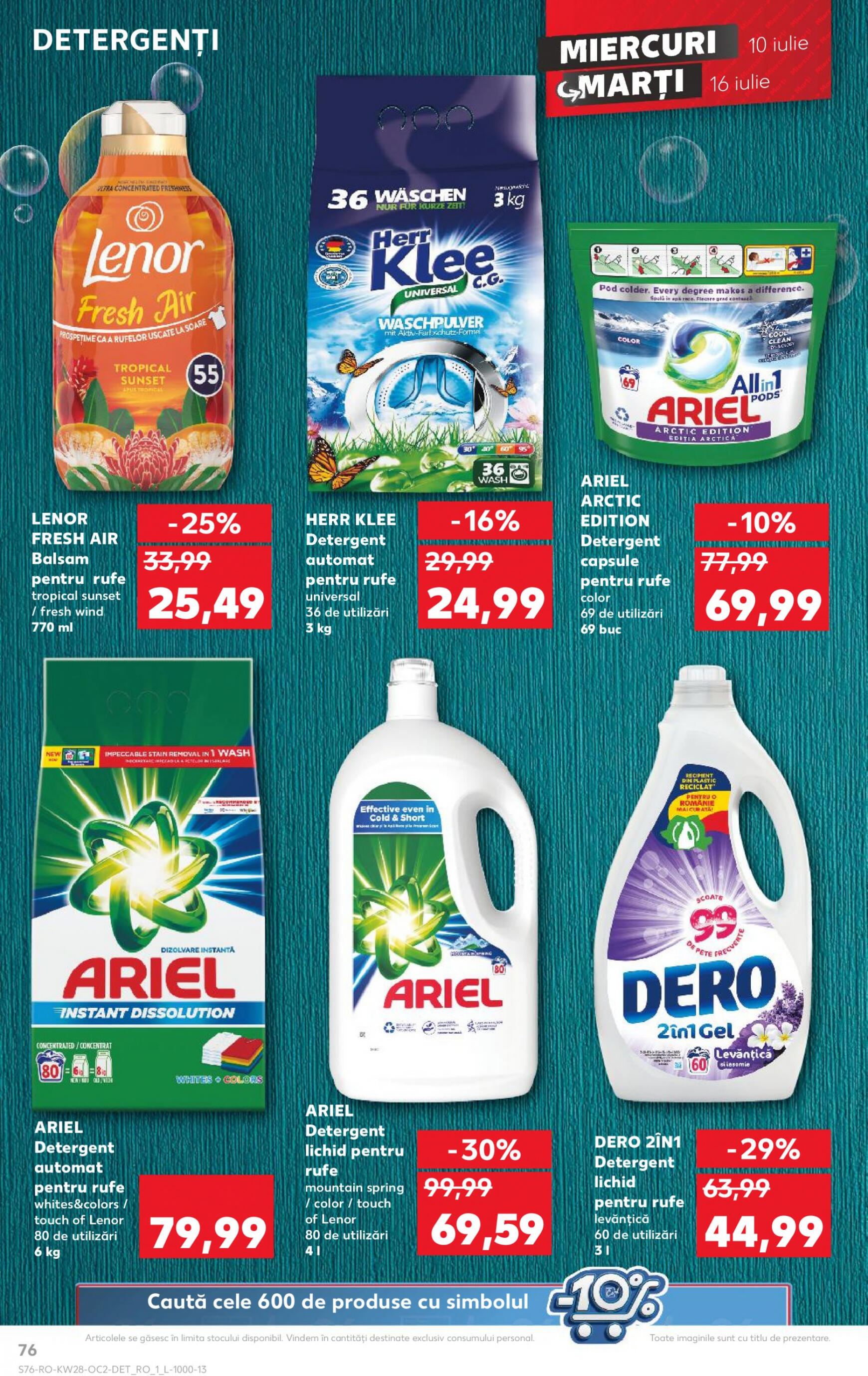 kaufland - Catalog nou Kaufland 10.07. - 16.07. - page: 76