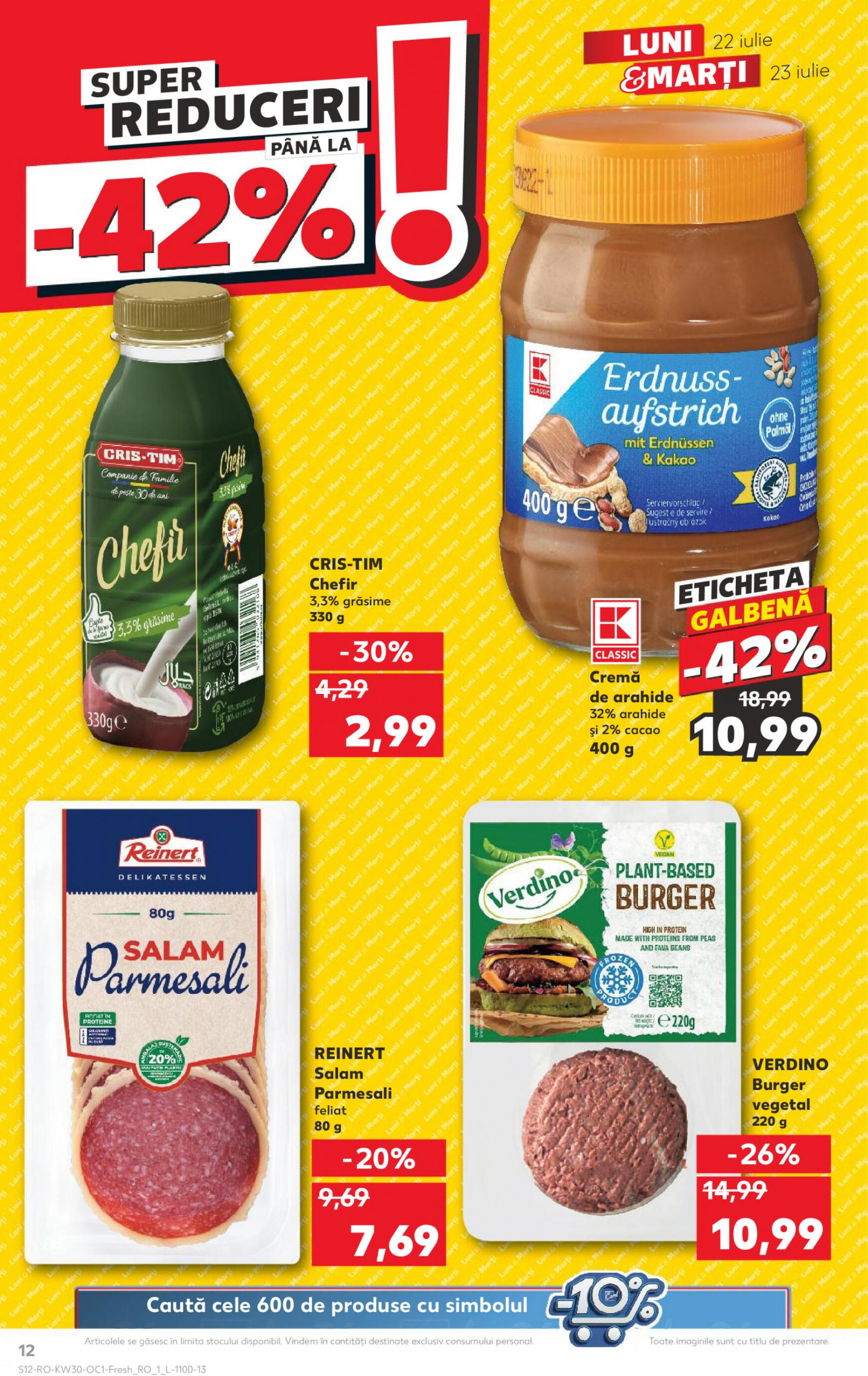 kaufland - Catalog nou Kaufland 22.07. - 23.07. - page: 12