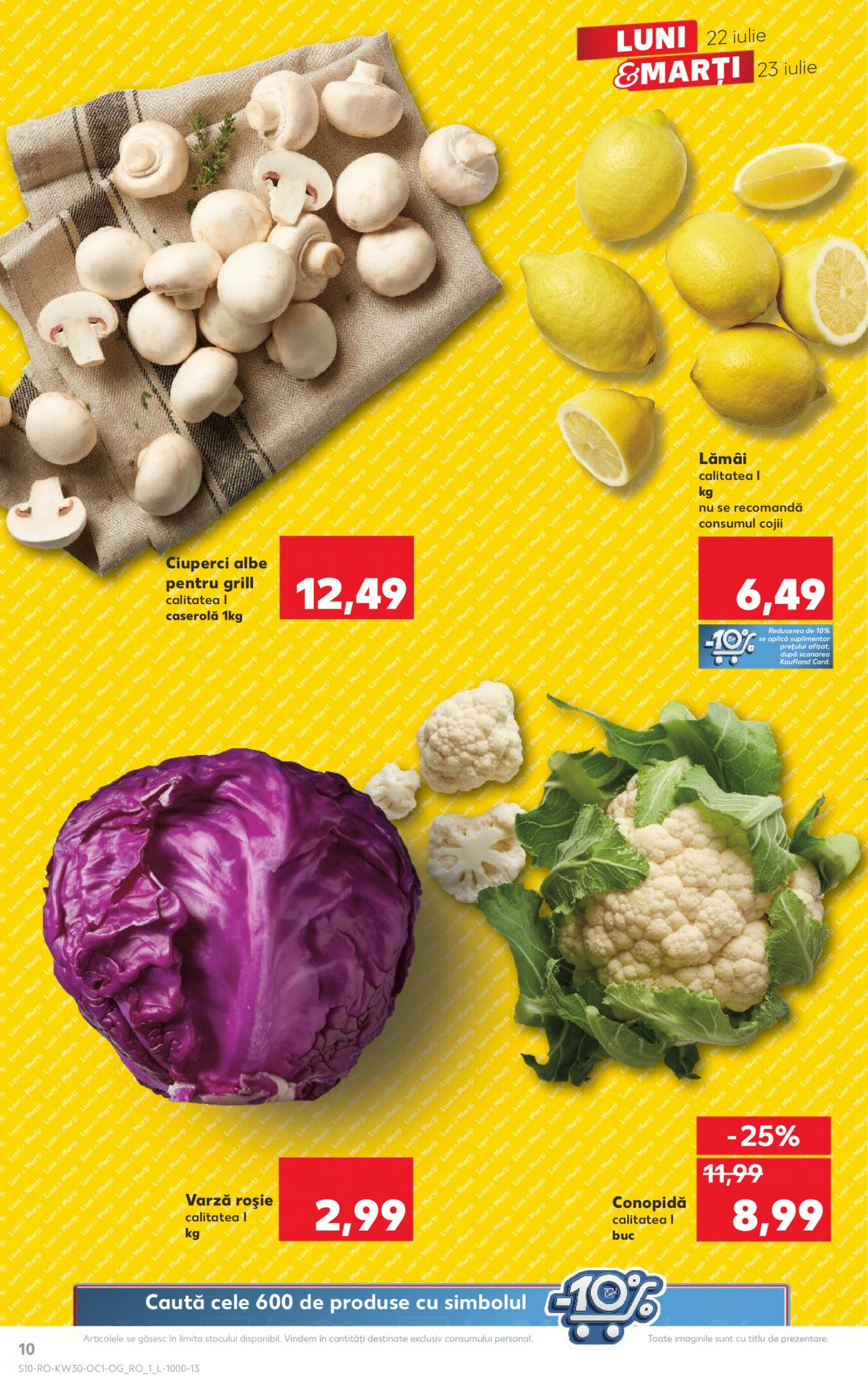 kaufland - Catalog nou Kaufland 22.07. - 23.07. - page: 10