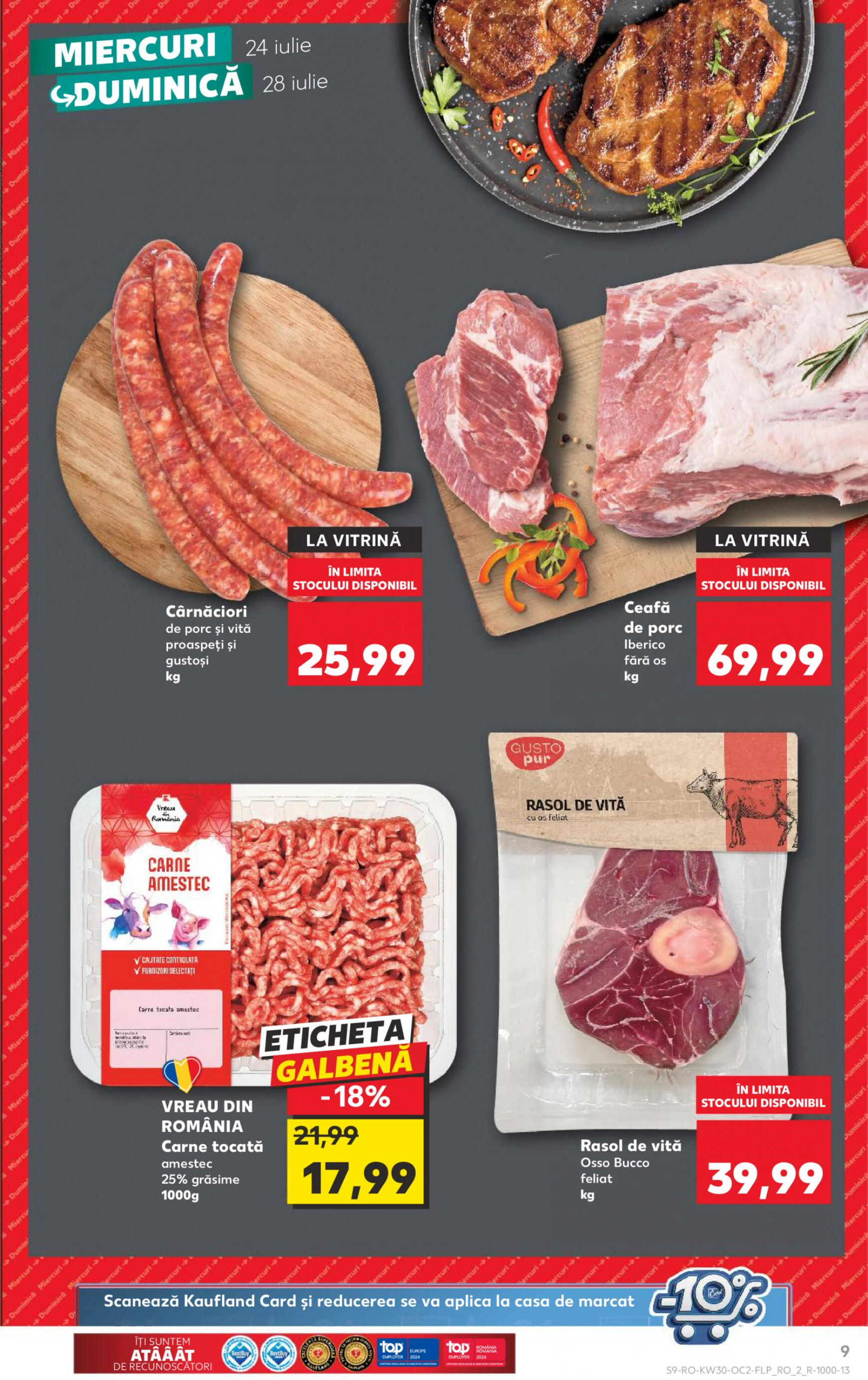 kaufland - Catalog nou Kaufland 24.07. - 30.07. - page: 9