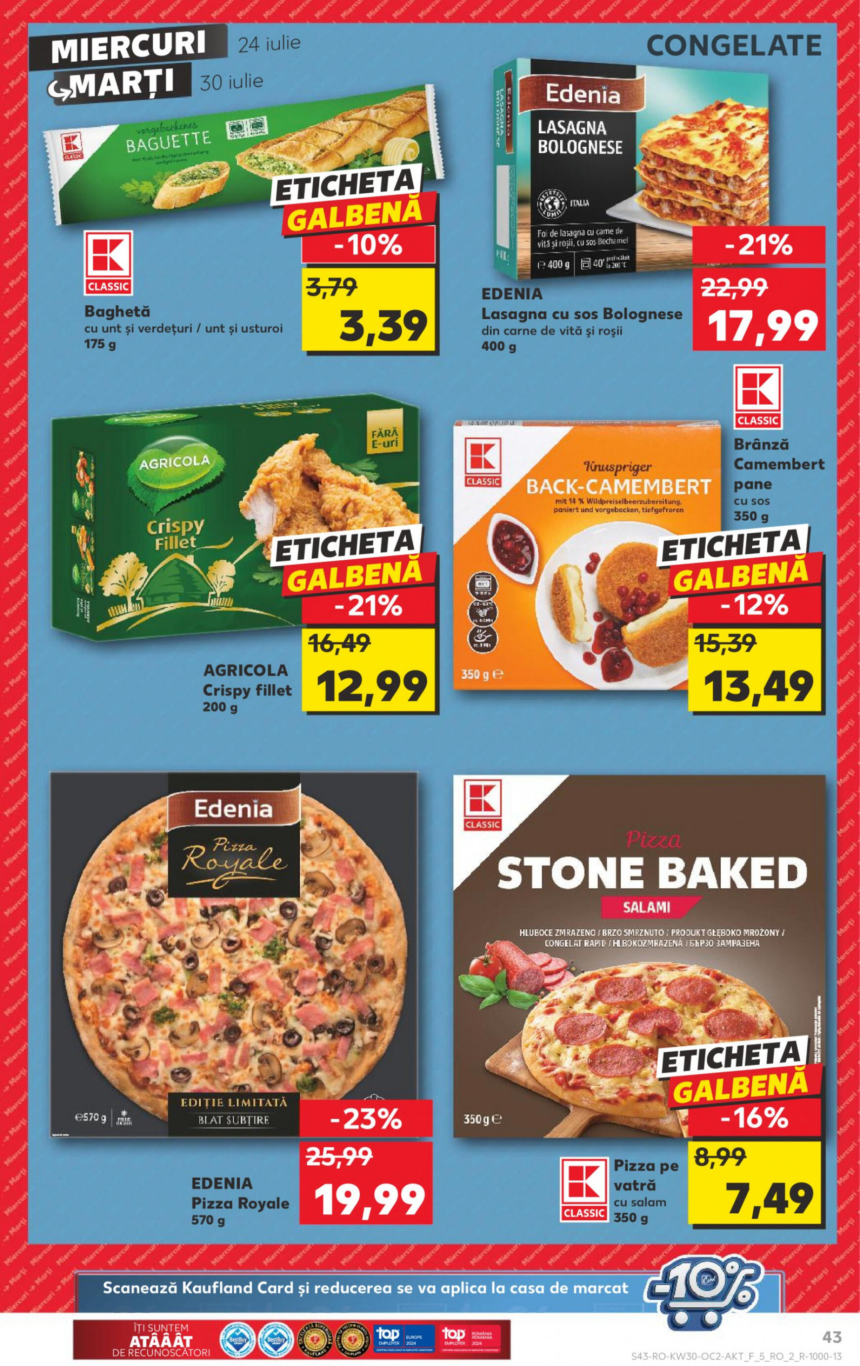 kaufland - Catalog nou Kaufland 24.07. - 30.07. - page: 43