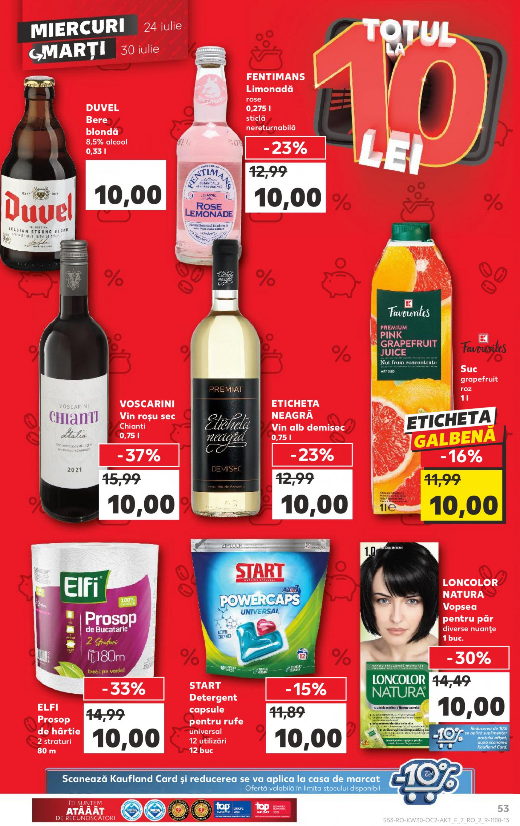 kaufland - Catalog nou Kaufland 24.07. - 30.07. - page: 53