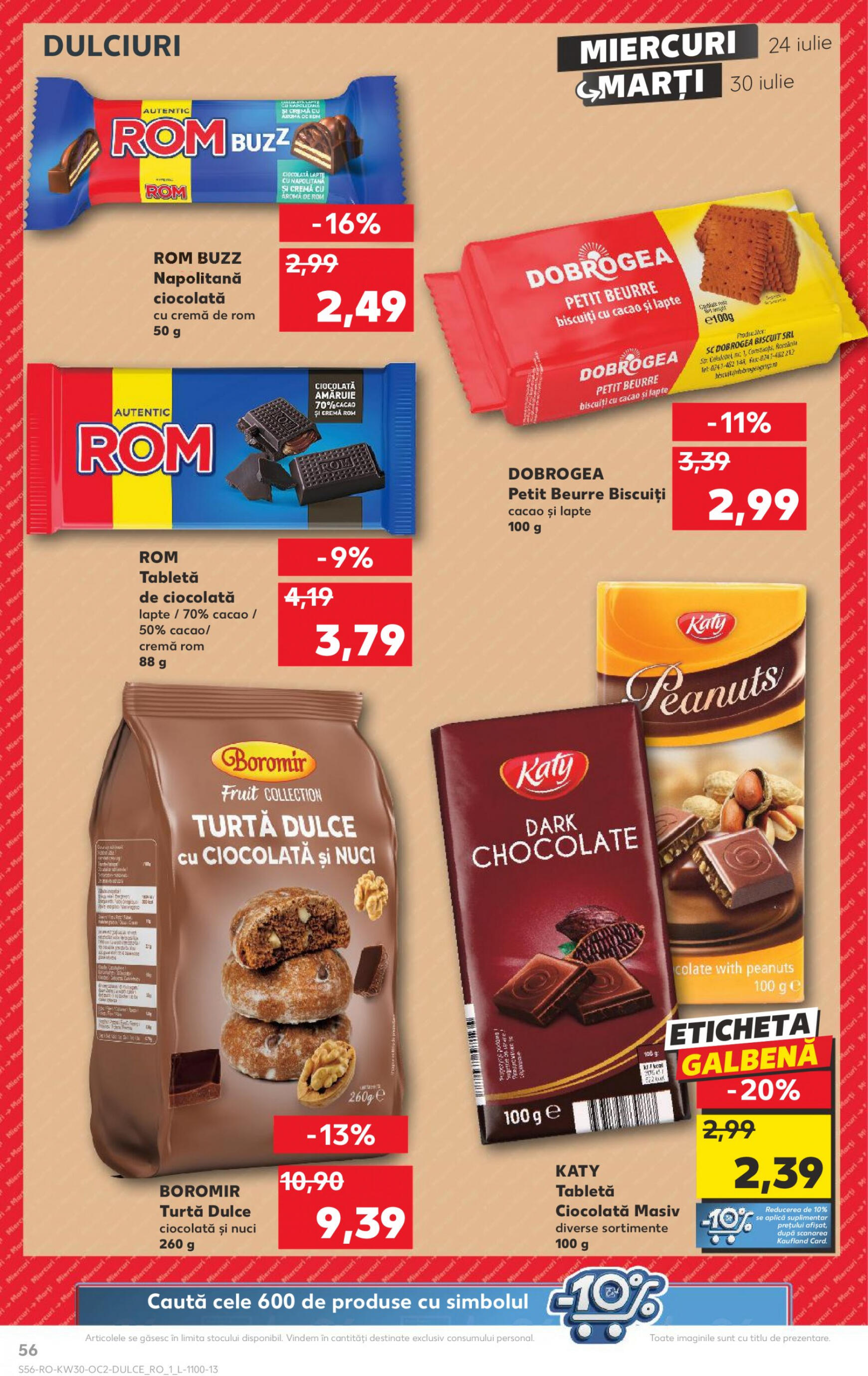 kaufland - Catalog nou Kaufland 24.07. - 30.07. - page: 56