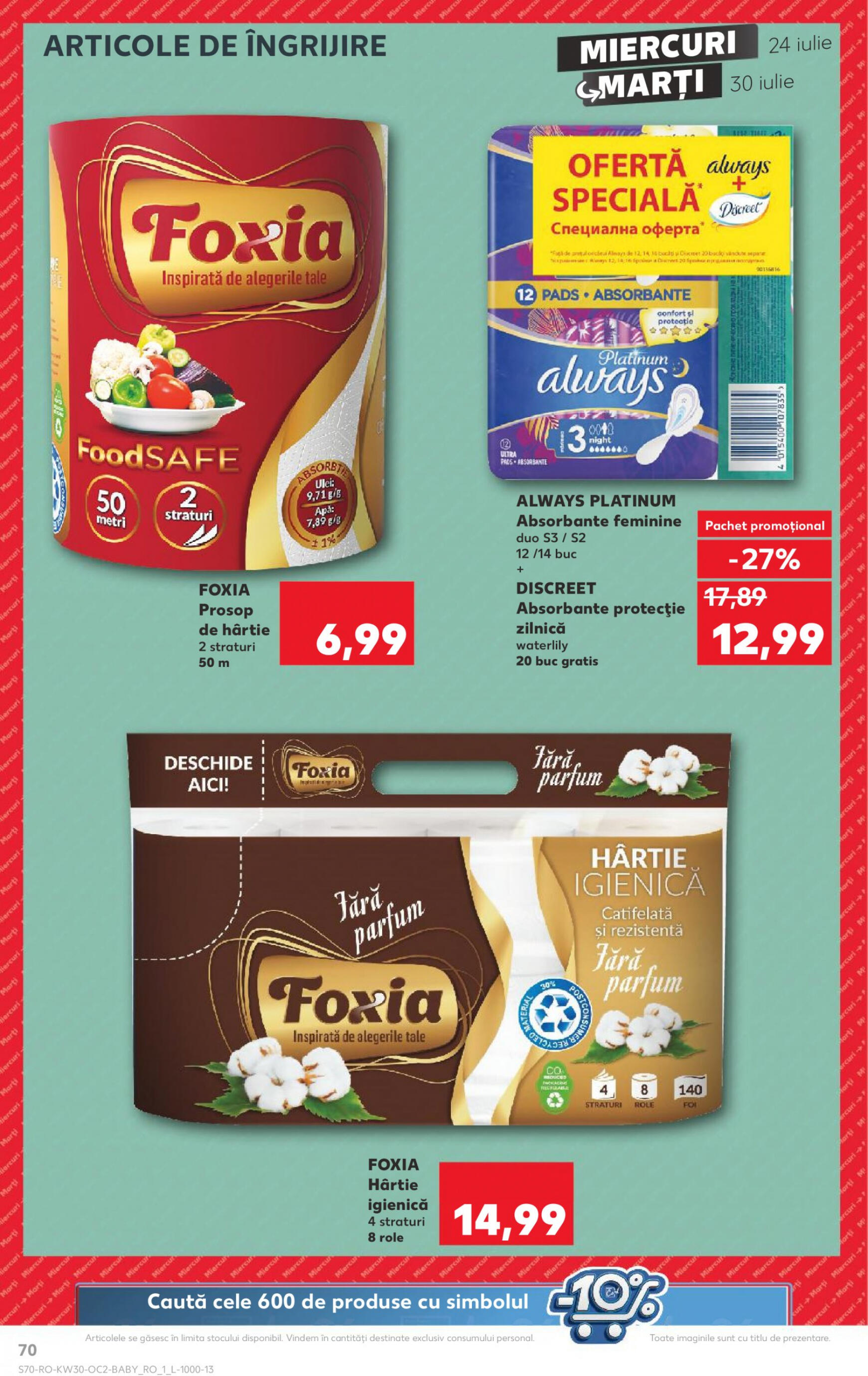 kaufland - Catalog nou Kaufland 24.07. - 30.07. - page: 70