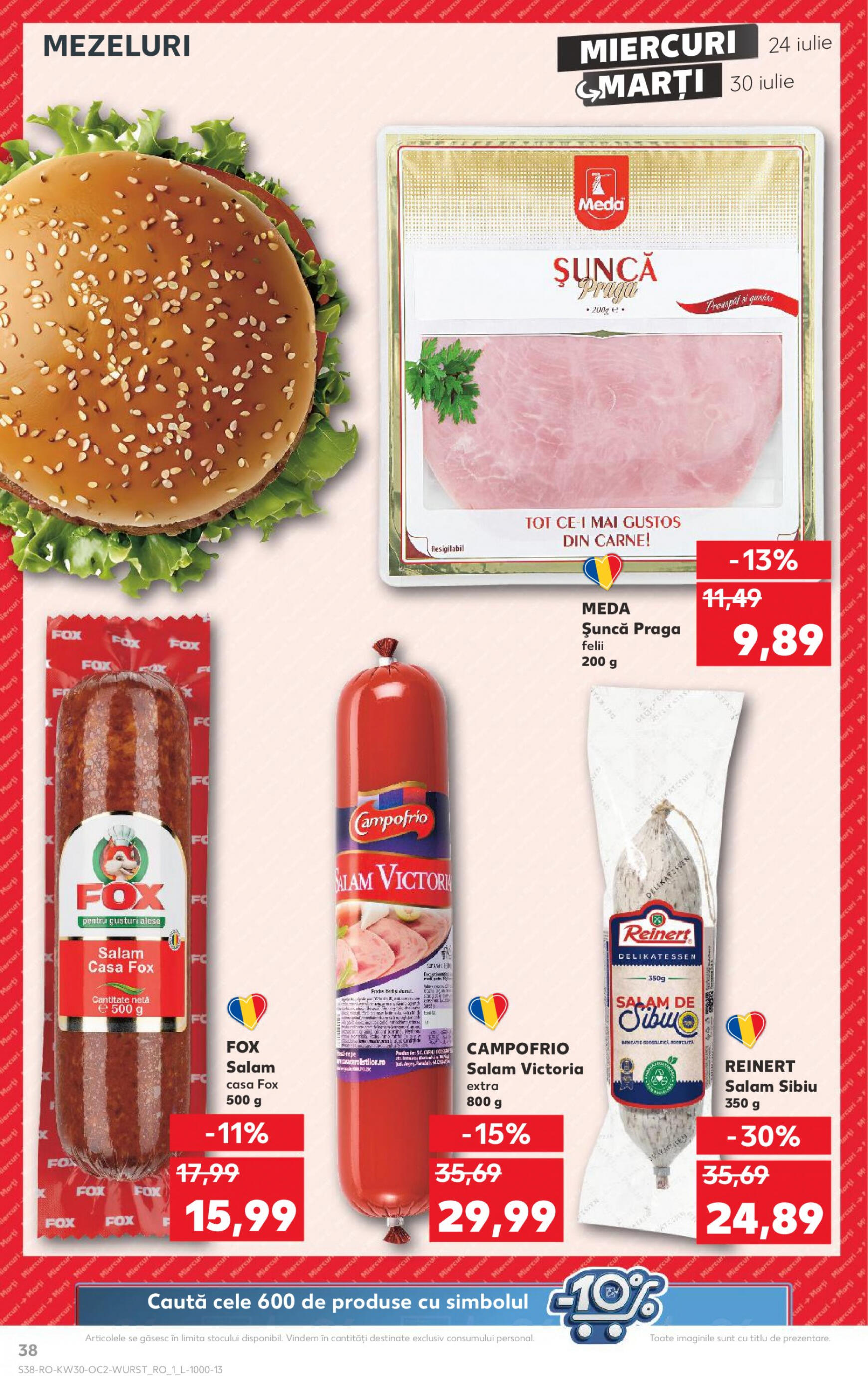 kaufland - Catalog nou Kaufland 24.07. - 30.07. - page: 38