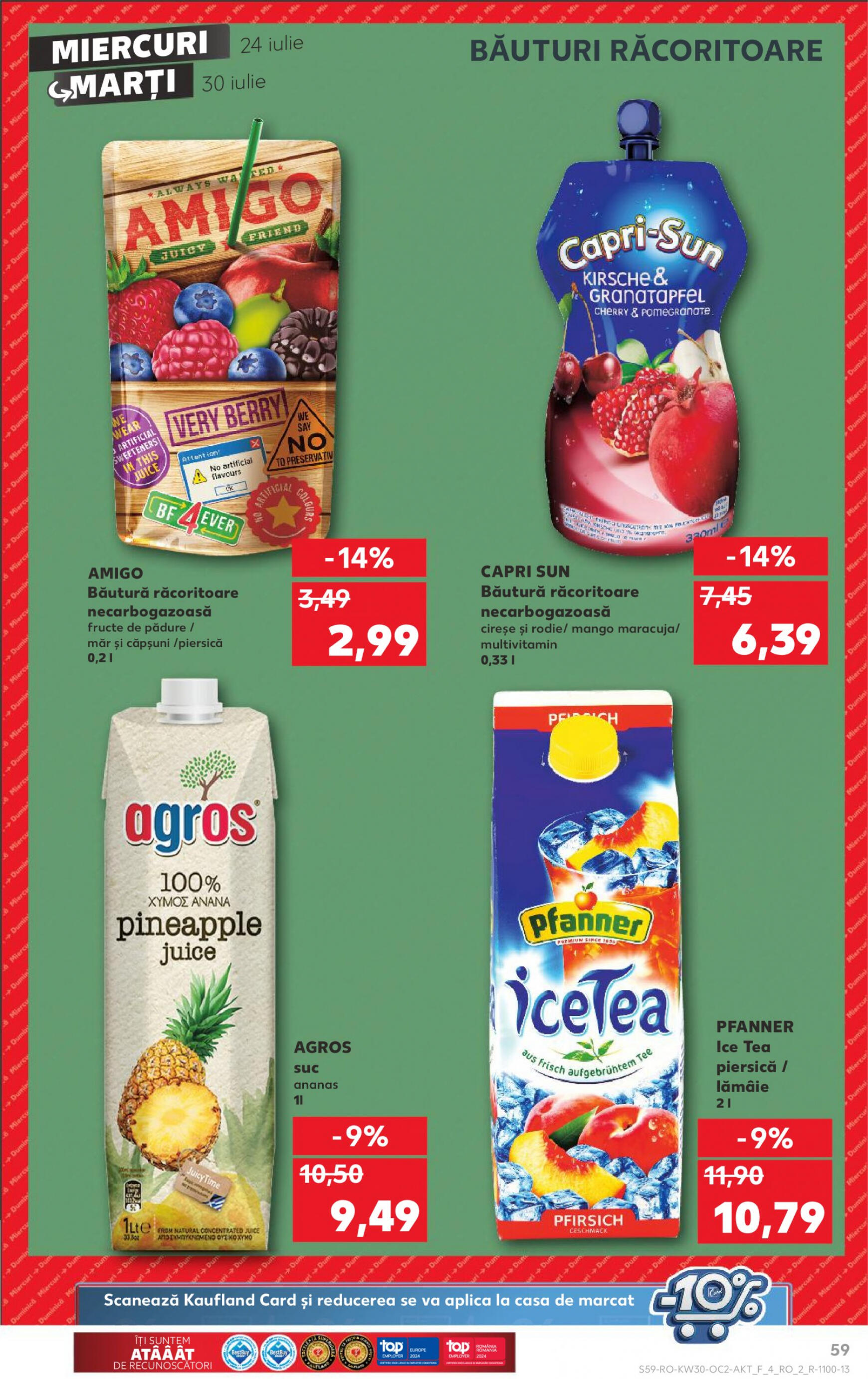 kaufland - Catalog nou Kaufland 24.07. - 30.07. - page: 59