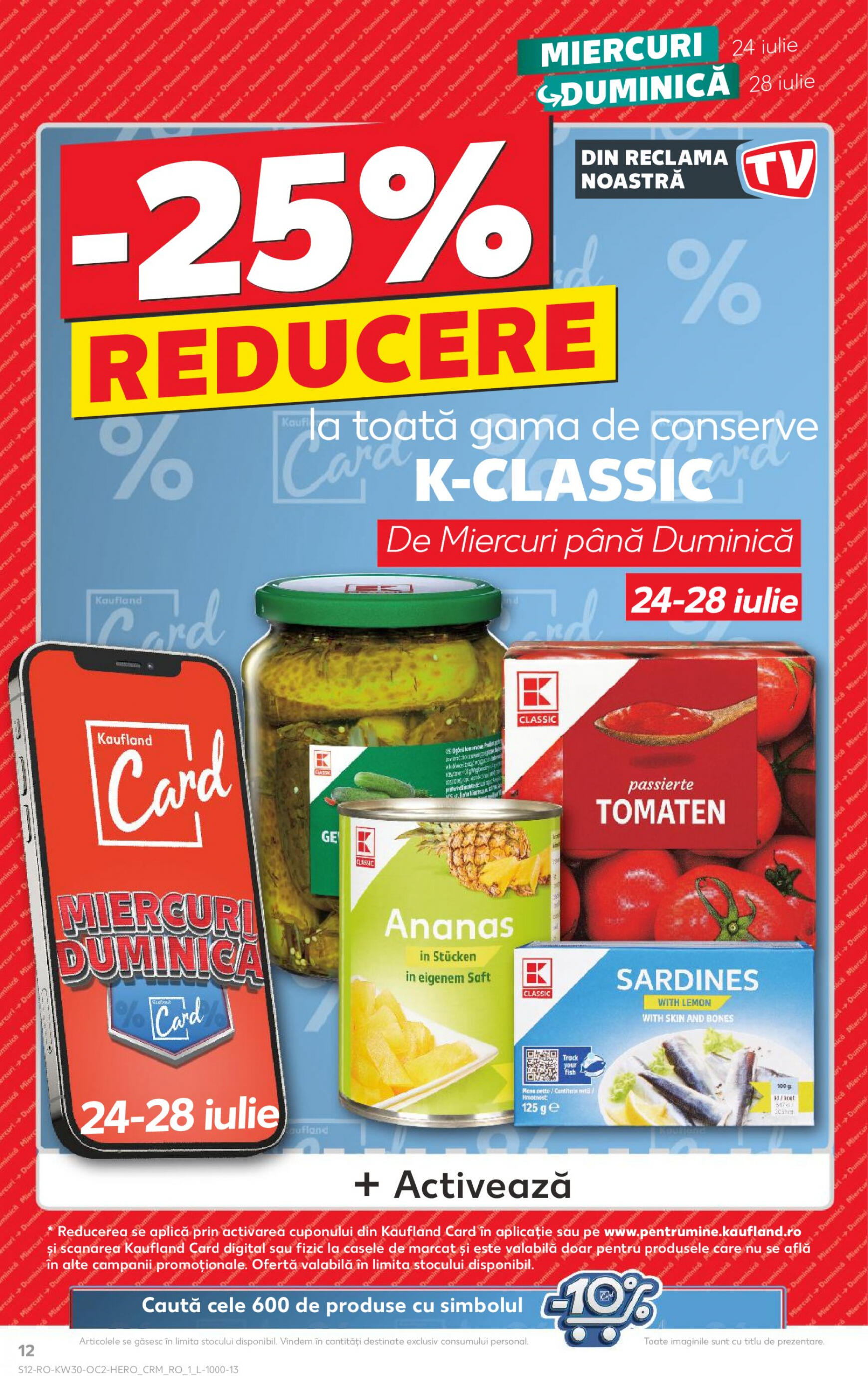 kaufland - Catalog nou Kaufland 24.07. - 30.07. - page: 12